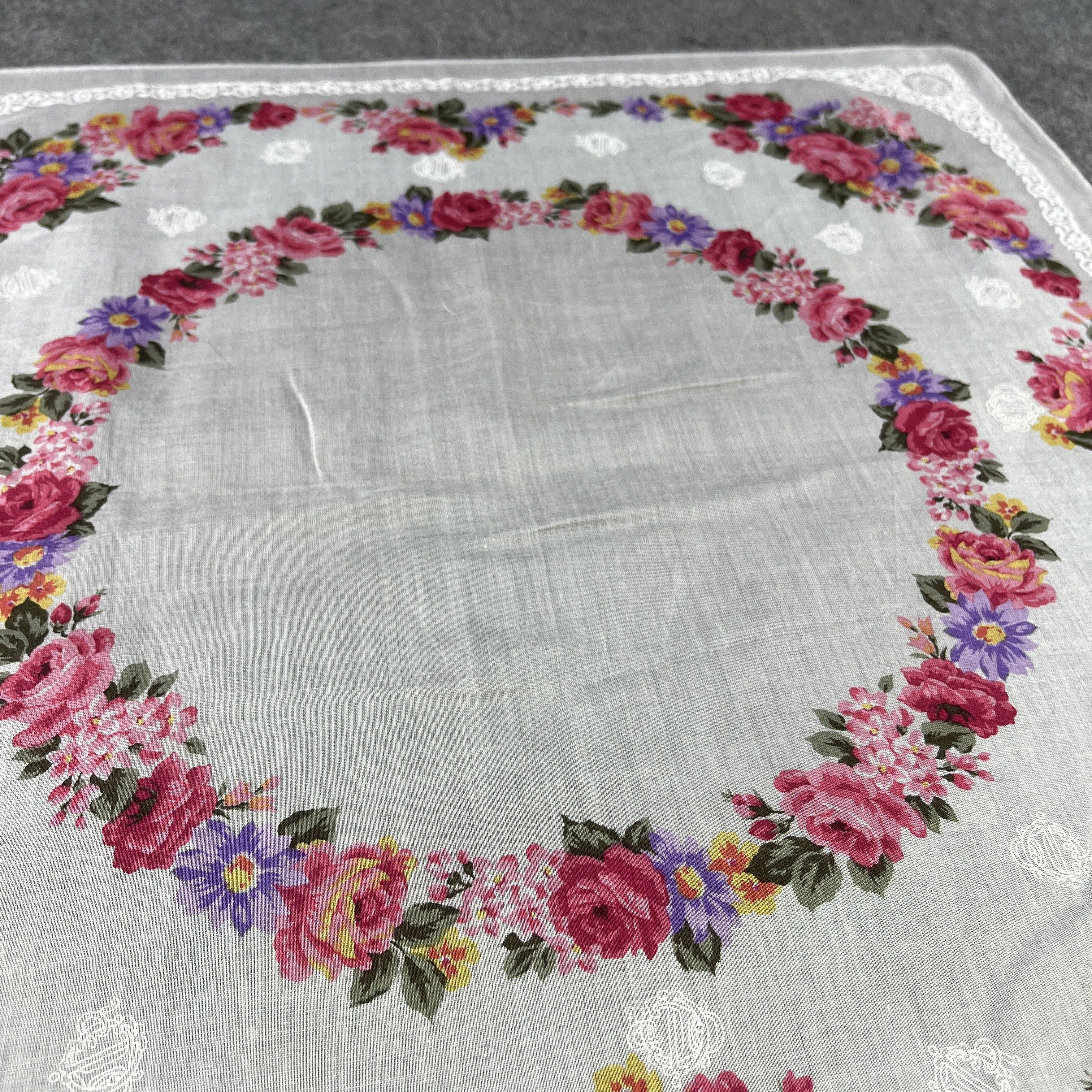 Vintage Christian Dior Handkerchief / Bandana / Neckerchief B094 Size ONE SIZE - 9 Thumbnail