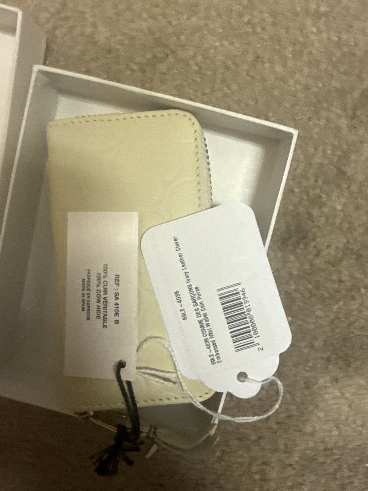 Comme des Garcons Comme des GARCONS ivory coin purse Size ONE SIZE - 3 Thumbnail