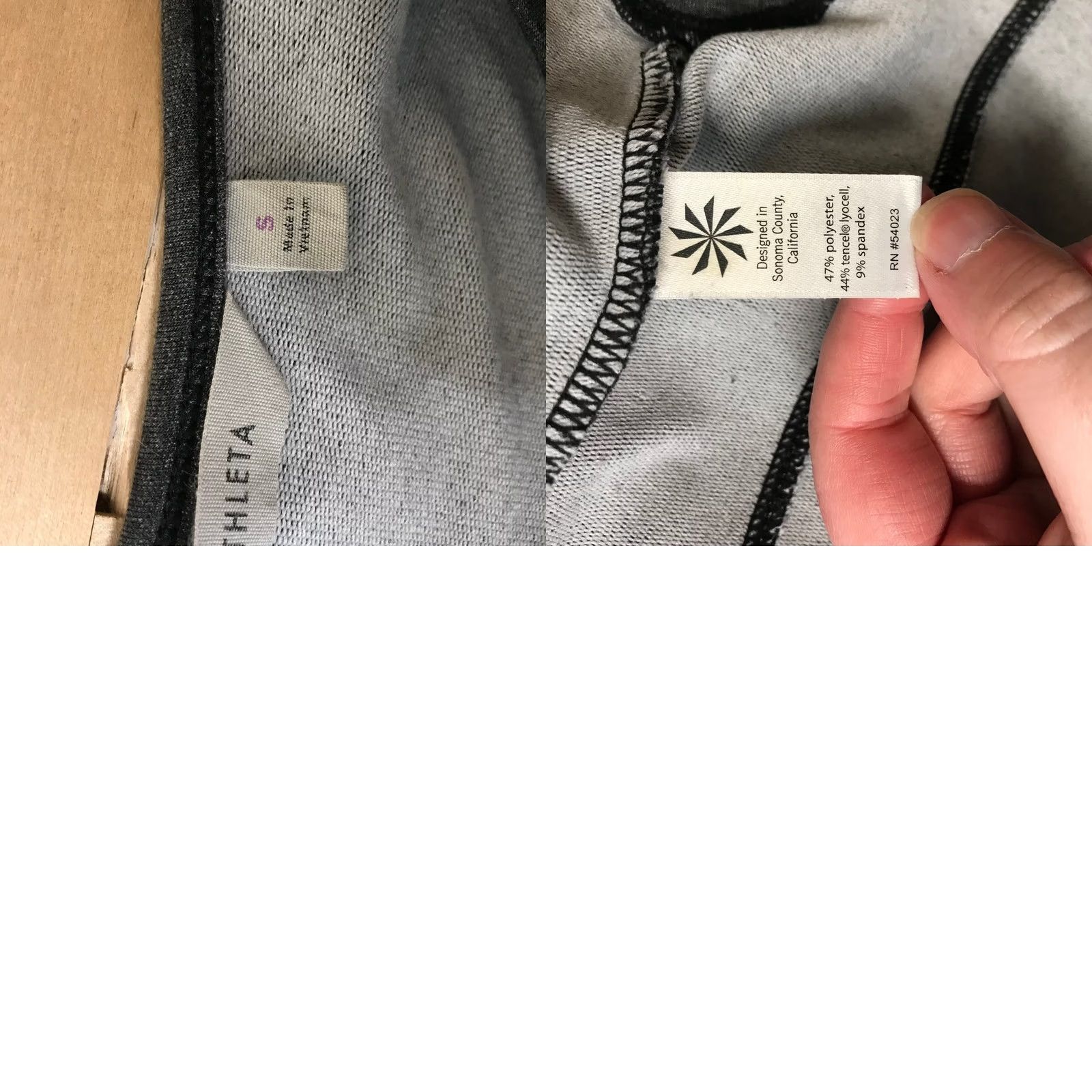 Athleta Athleta Womens Gray Long Sleeve Sweatshirt Mini Dress S Charcoal Size S / US 4 / IT 40 - 8 Thumbnail