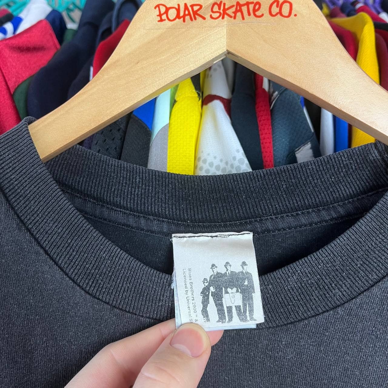 Vintage Blues Brothers 2000 x Ray Ban Movie Black Tshirt Made in USA Size US XL / EU 56 / 4 - 5 Thumbnail