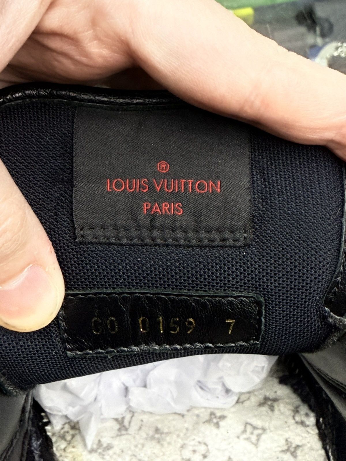 Louis Vuitton Louis Vuitton Black Gold Hardware Trainer Sneaker 8US - 7LV Size US 8 / EU 41 - 18 Thumbnail