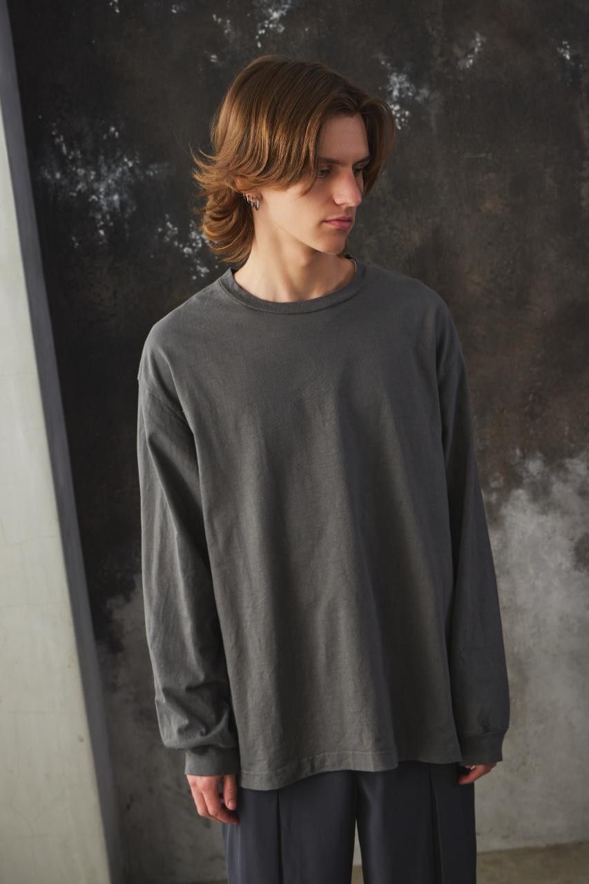 CONFECT Confect Cotton Brushed Crew Neck L/S T-Shirt Size US XL / EU 56 / 4 - 3 Thumbnail