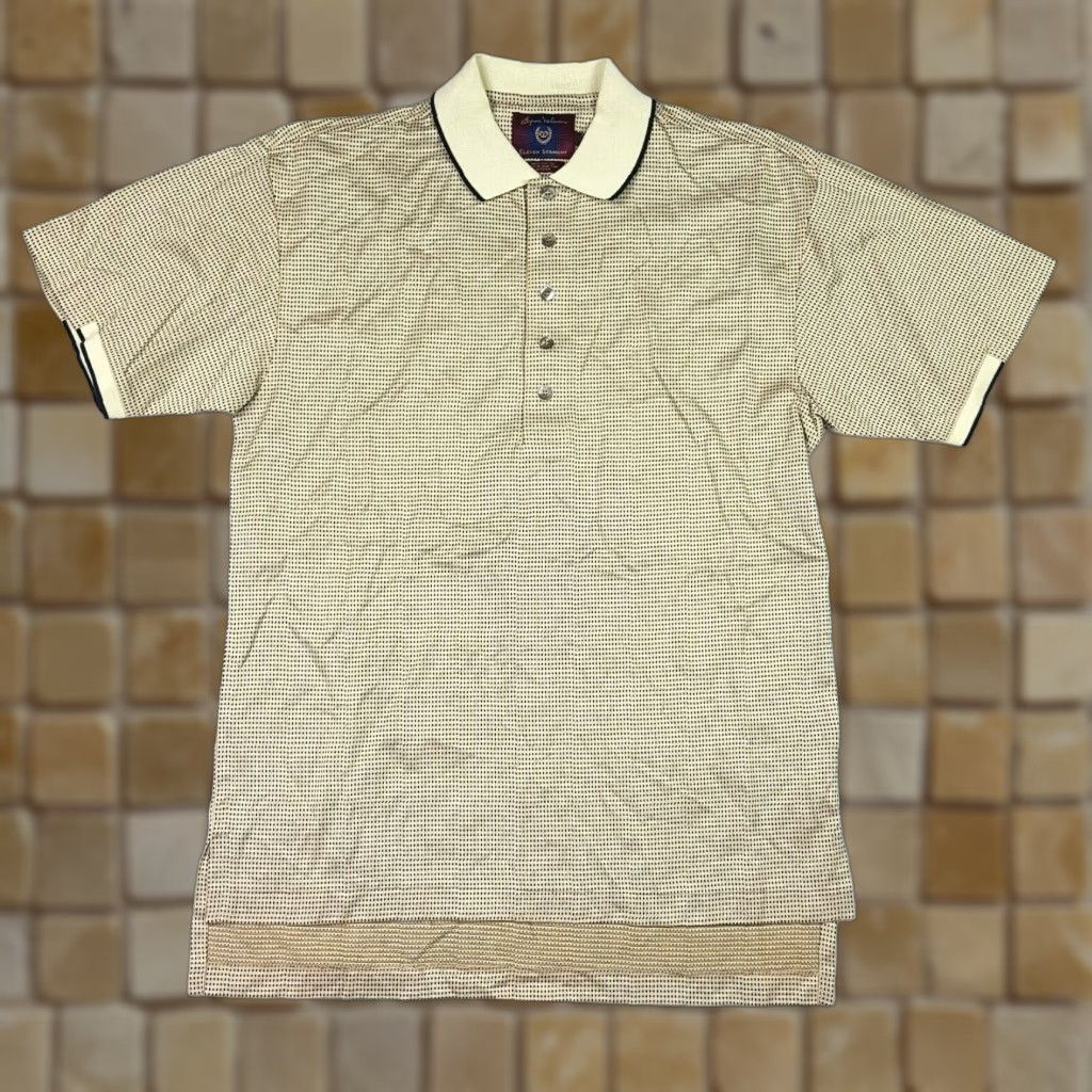 Vintage VINTAGE Bryan Nelson Polo Shirt Men's Size S Short Sleeve Yellow Geometric 90s Retro Golf Tennis Collared Shirt Size US S / EU 44-46 / 1 - 1 Thumbnail