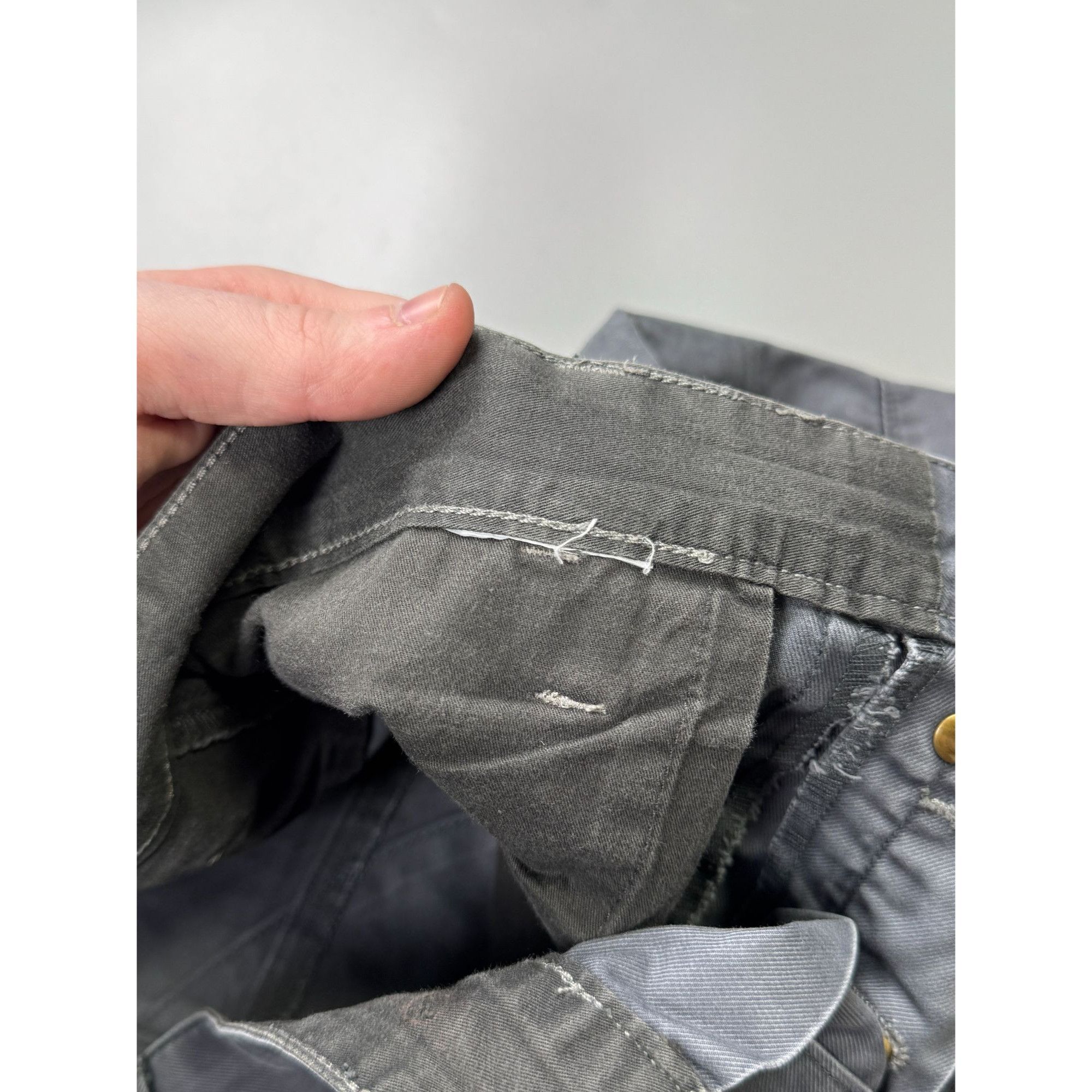 G-Star G-Star RAW Gray Cargo Pants (Y1192) Size US 35 - 8 Thumbnail