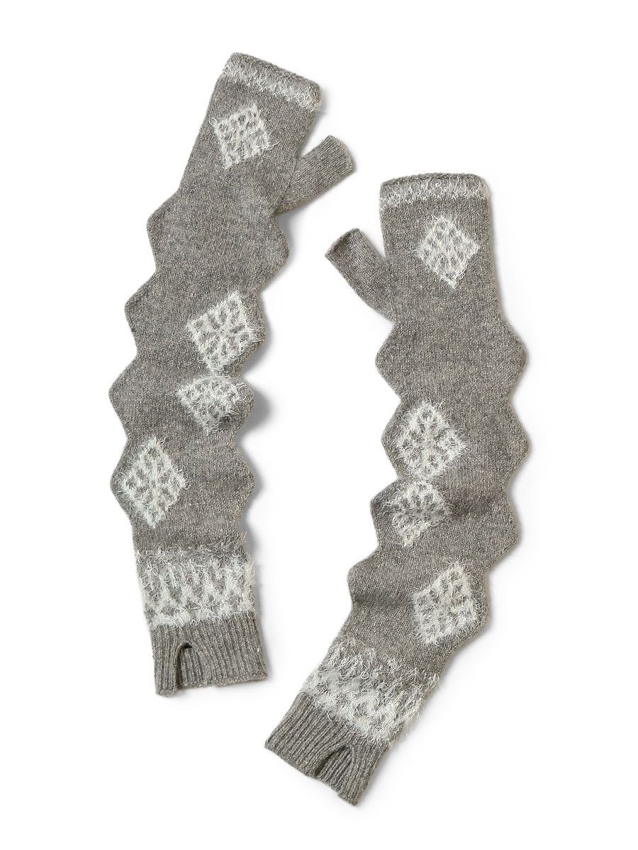 Kapital kapital 10G Wool GIZAGIZA Arm Warmers Size ONE SIZE - 1 Preview