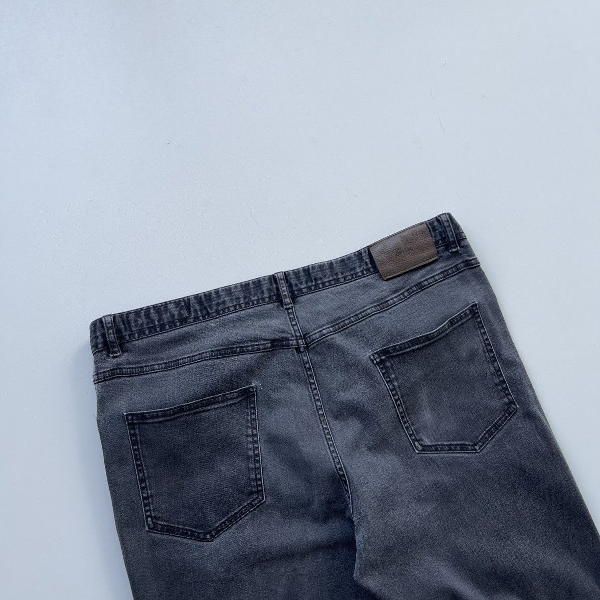Brioni Brioni Stelvio HandMade Tailored Denim Jeans Grey Size US 36 / EU 52 - 5 Thumbnail