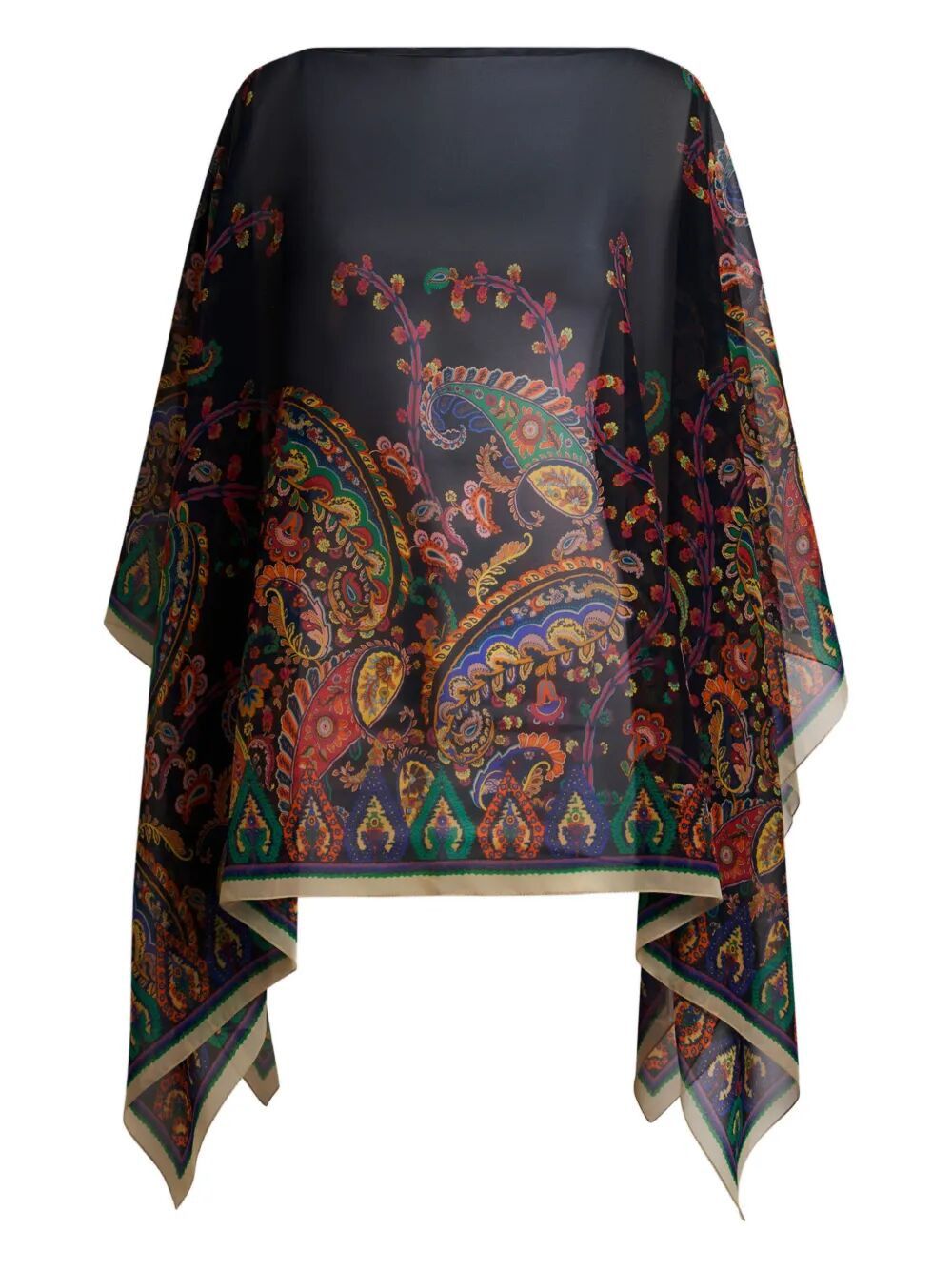 Etro PRINTED SCARF CAPE Size ONE SIZE - 1 Thumbnail