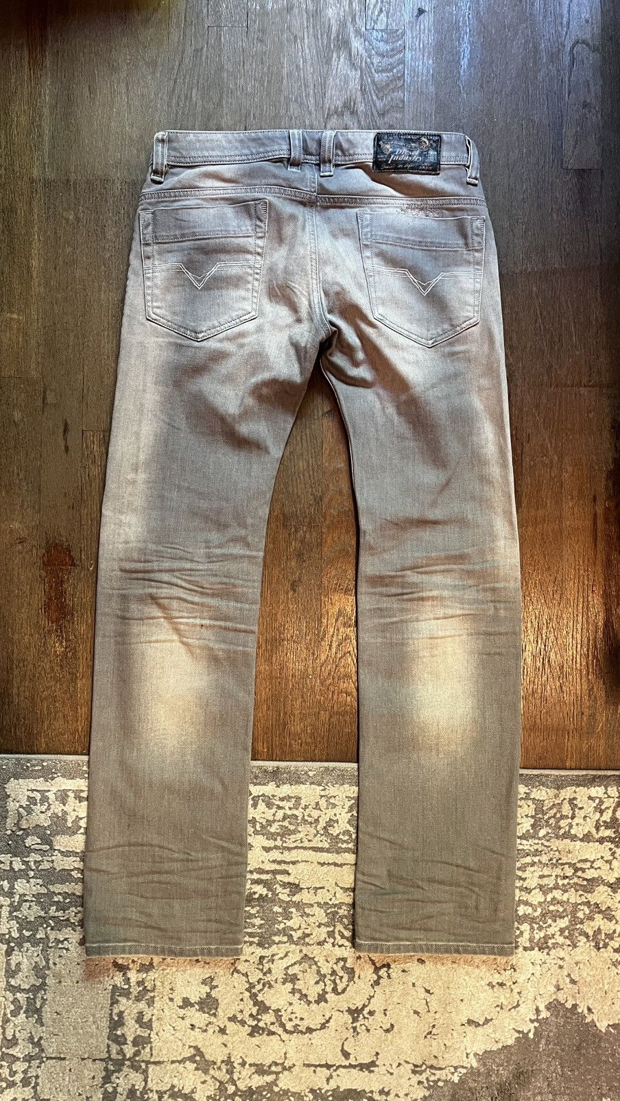 Diesel Diesel Safado-R Regular-Slim/Straight Jeans Size US 30 / EU 46 - 2 Thumbnail