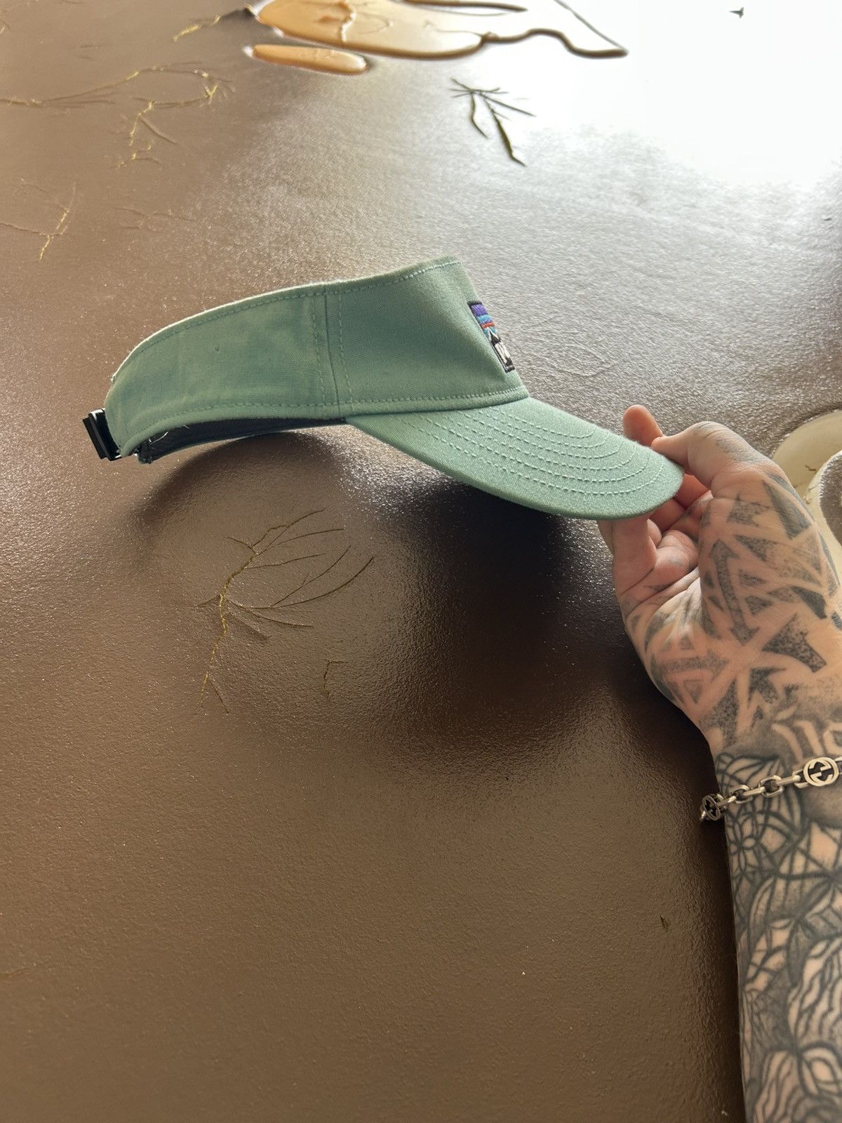 Patagonia Patagonia Visor hat Green/Blue Summer Size ONE SIZE - 2 Thumbnail