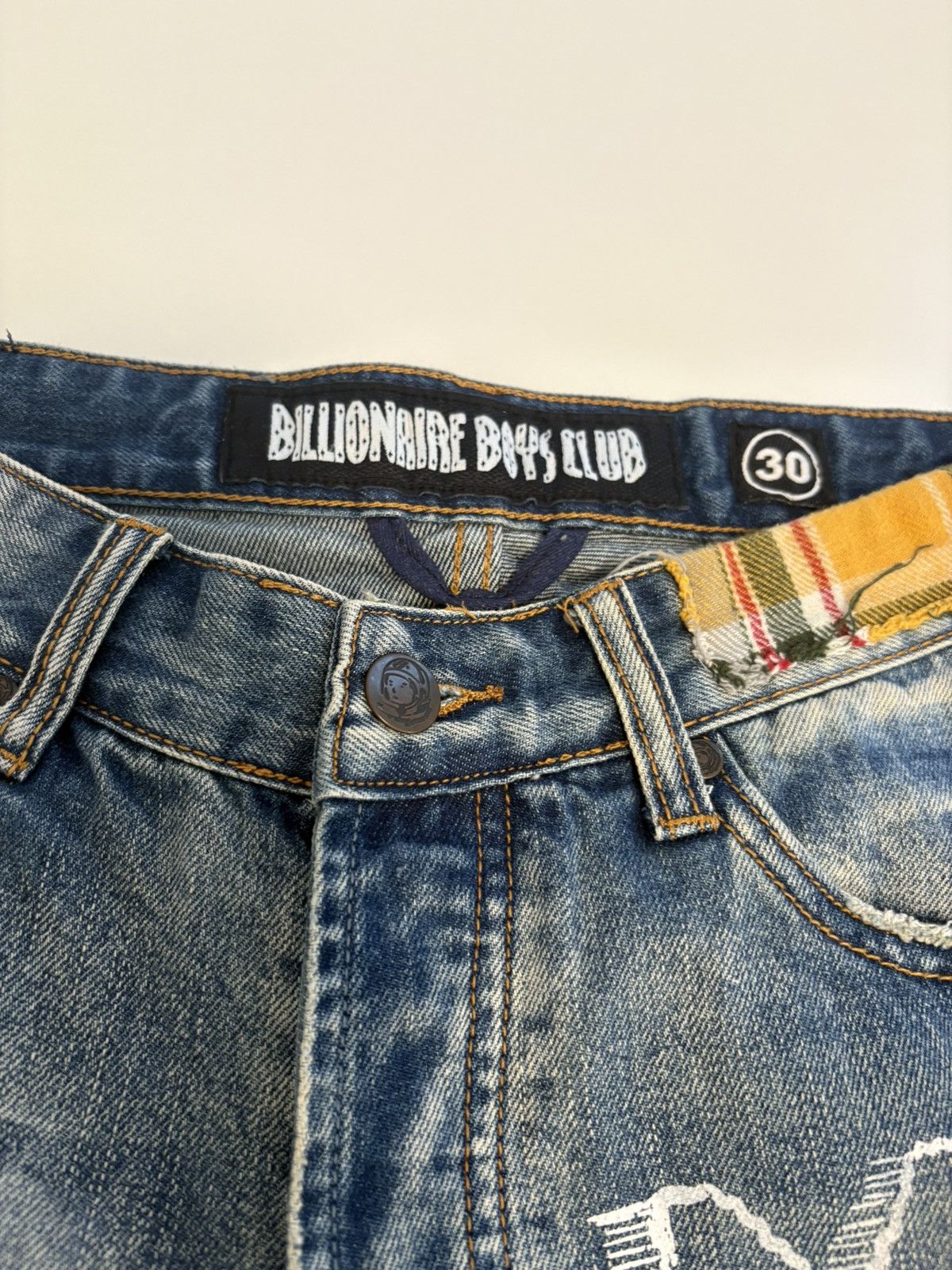 Billionaire Boys Club BBC patchwork denim jeans Size US 30 / EU 46 - 6 Thumbnail