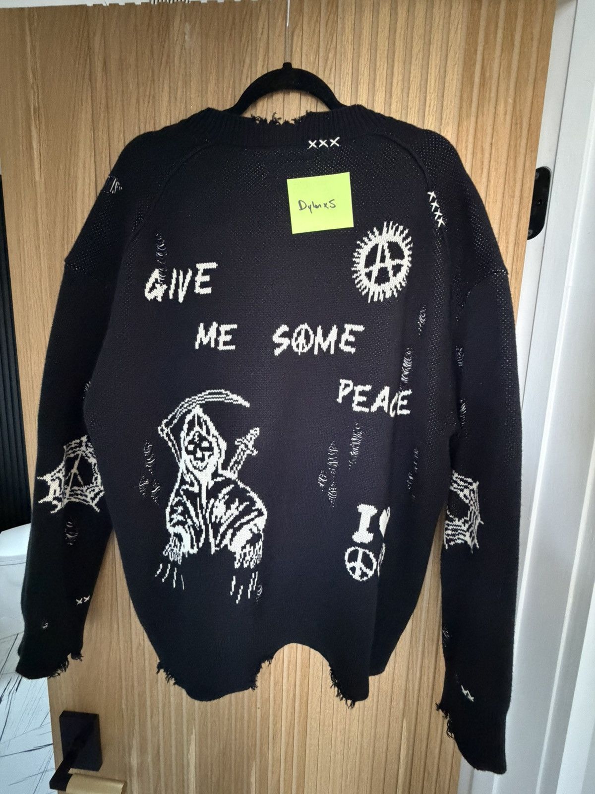 Allsaints ALLSAINTS Give me Some peace Caledon Oversized Cardigan - M Size US M / EU 48-50 / 2 - 12 Thumbnail