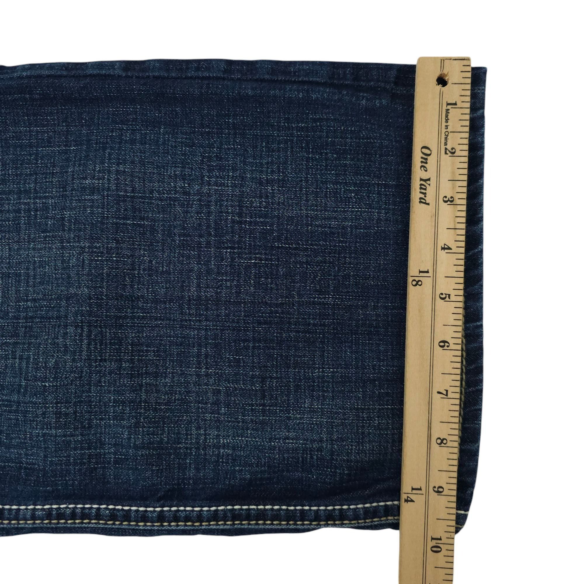 BKE BKE Justin Button Fly Jeans Mens Size 38x32.5" Distressed Size US 38 / EU 54 - 6 Thumbnail