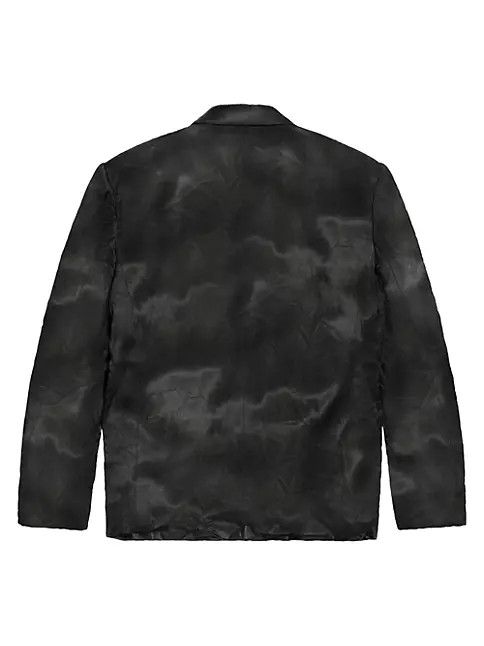 Balenciaga o1srvl11e1124 Washed Jacket in Black Size XS / US 0-2 / IT 36-38 - 2 Thumbnail