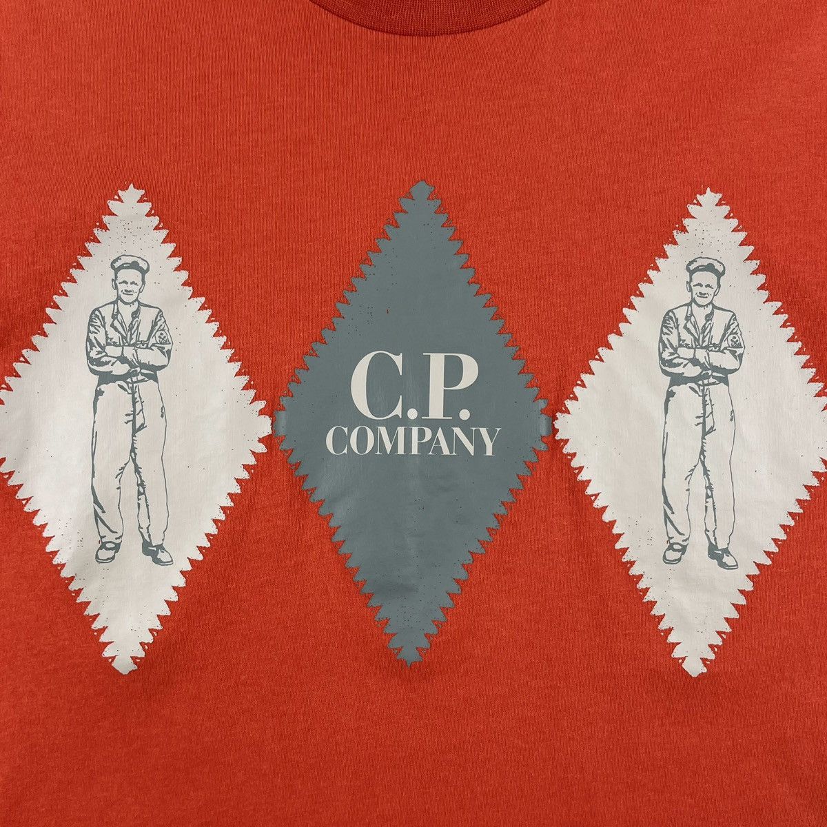 C.P. Company C.P Company T-shirt big logo Size US S / EU 44-46 / 1 - 7 Thumbnail