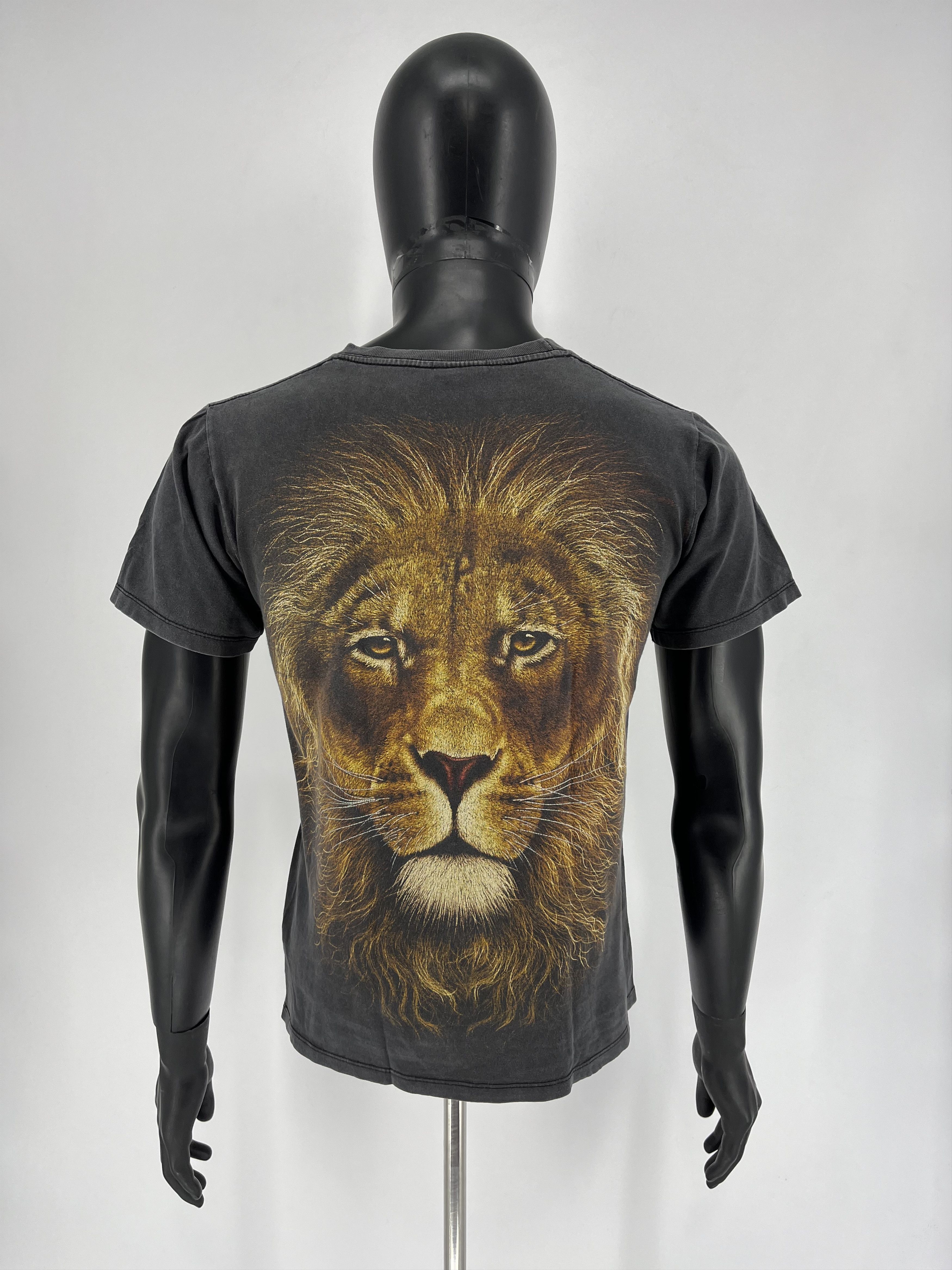 Vintage Vintage Y2K 90s Tiger Face Boxy Graphic Tee Size US S / EU 44-46 / 1 - 9 Thumbnail
