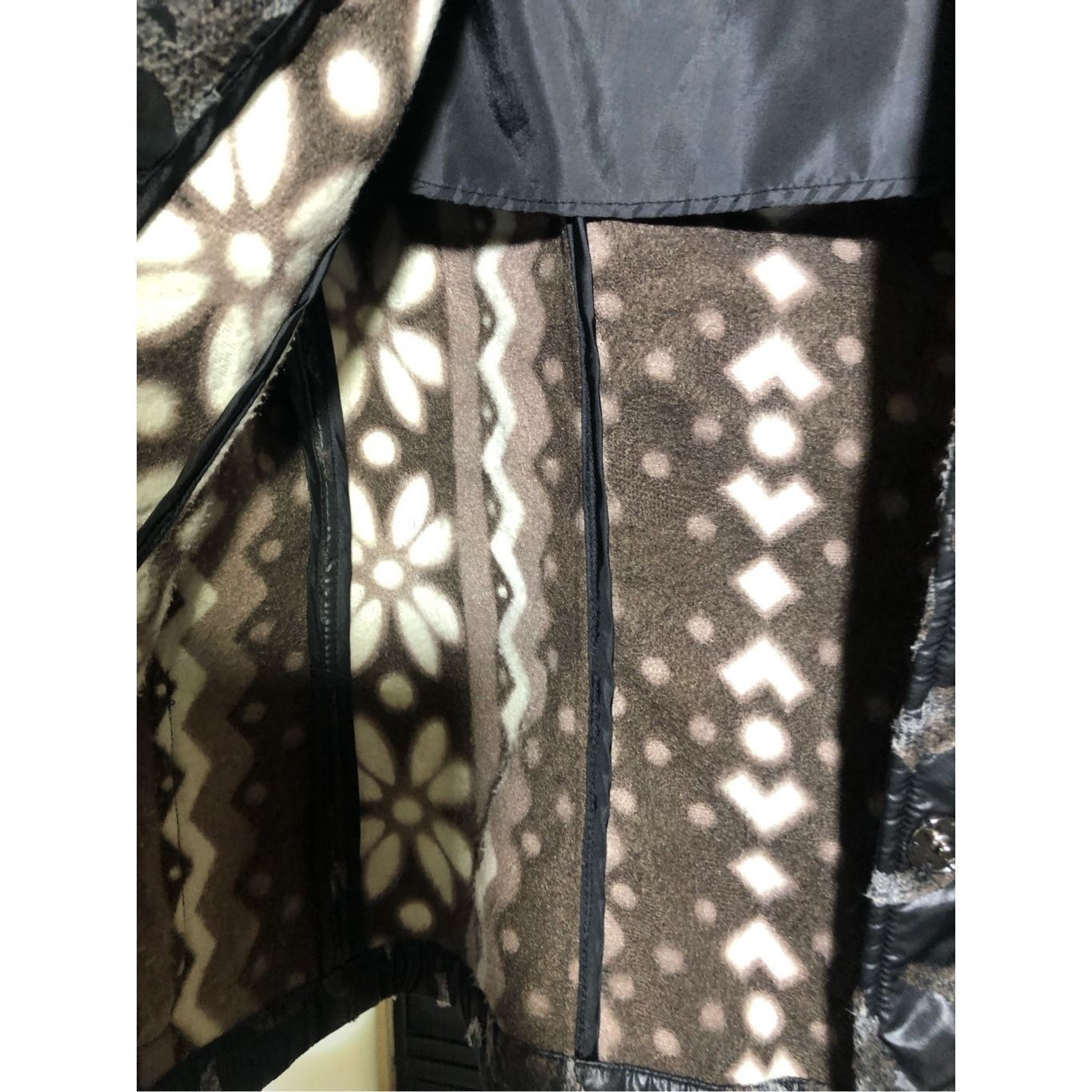 Other Lana Sports Women’s Brown and Silver Paisley Design Snap But Size M / US 6-8 / IT 42-44 - 6 Thumbnail
