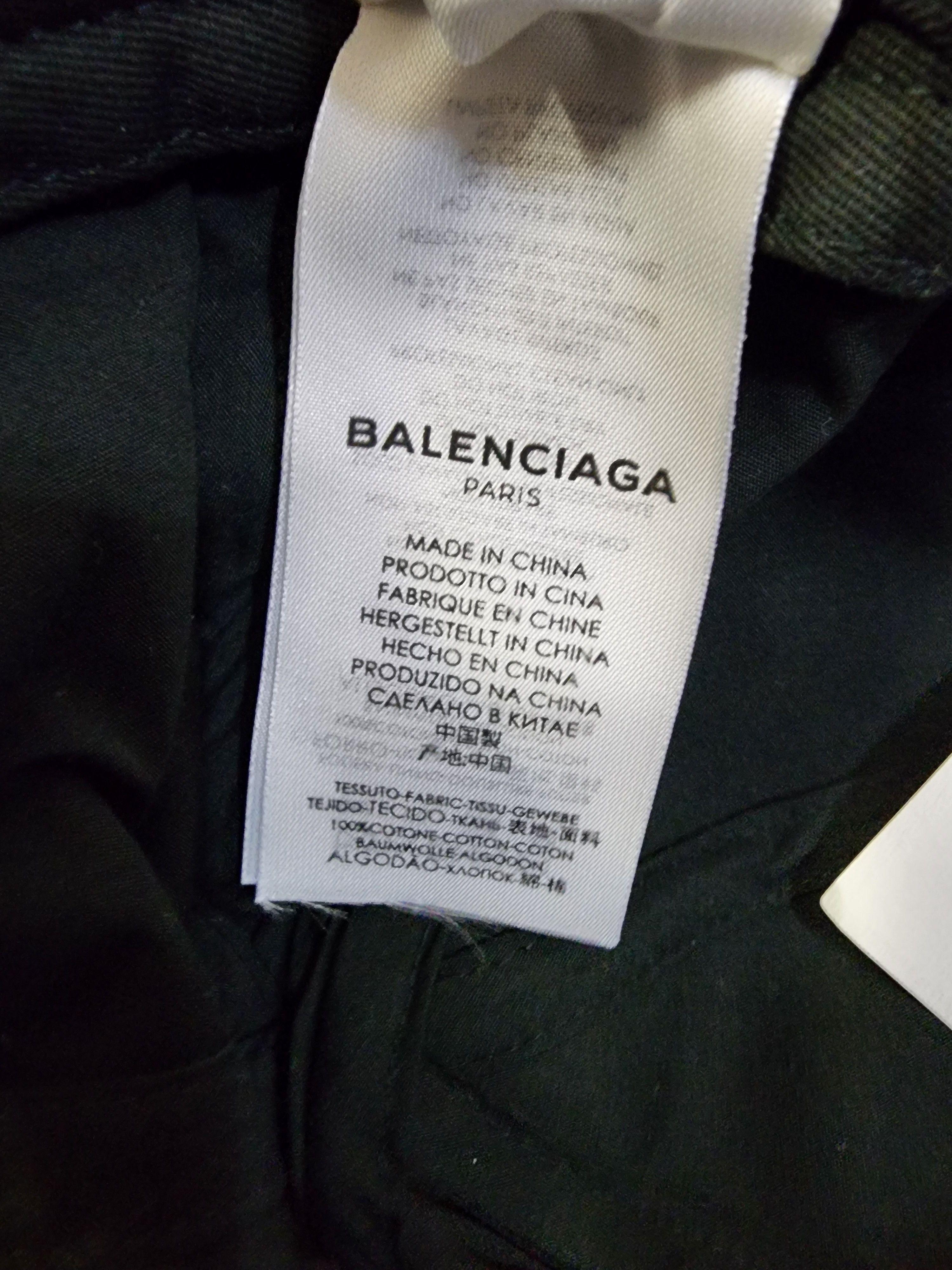 Balenciaga Political Campaign Cap Size ONE SIZE - 10 Thumbnail