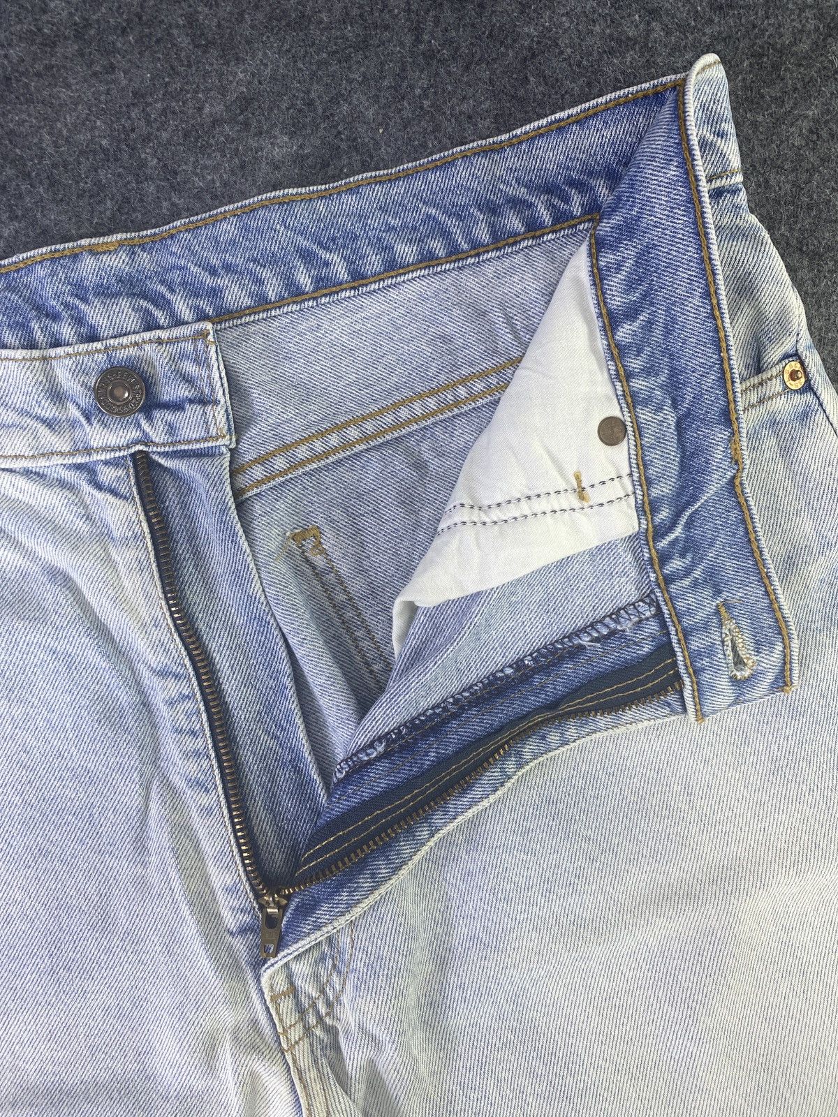 Jean × Levi's × Vintage Vintage Levis 310 Distress Blue Wash Jeans- J925 Size US 34 / EU 50 - 5 Thumbnail