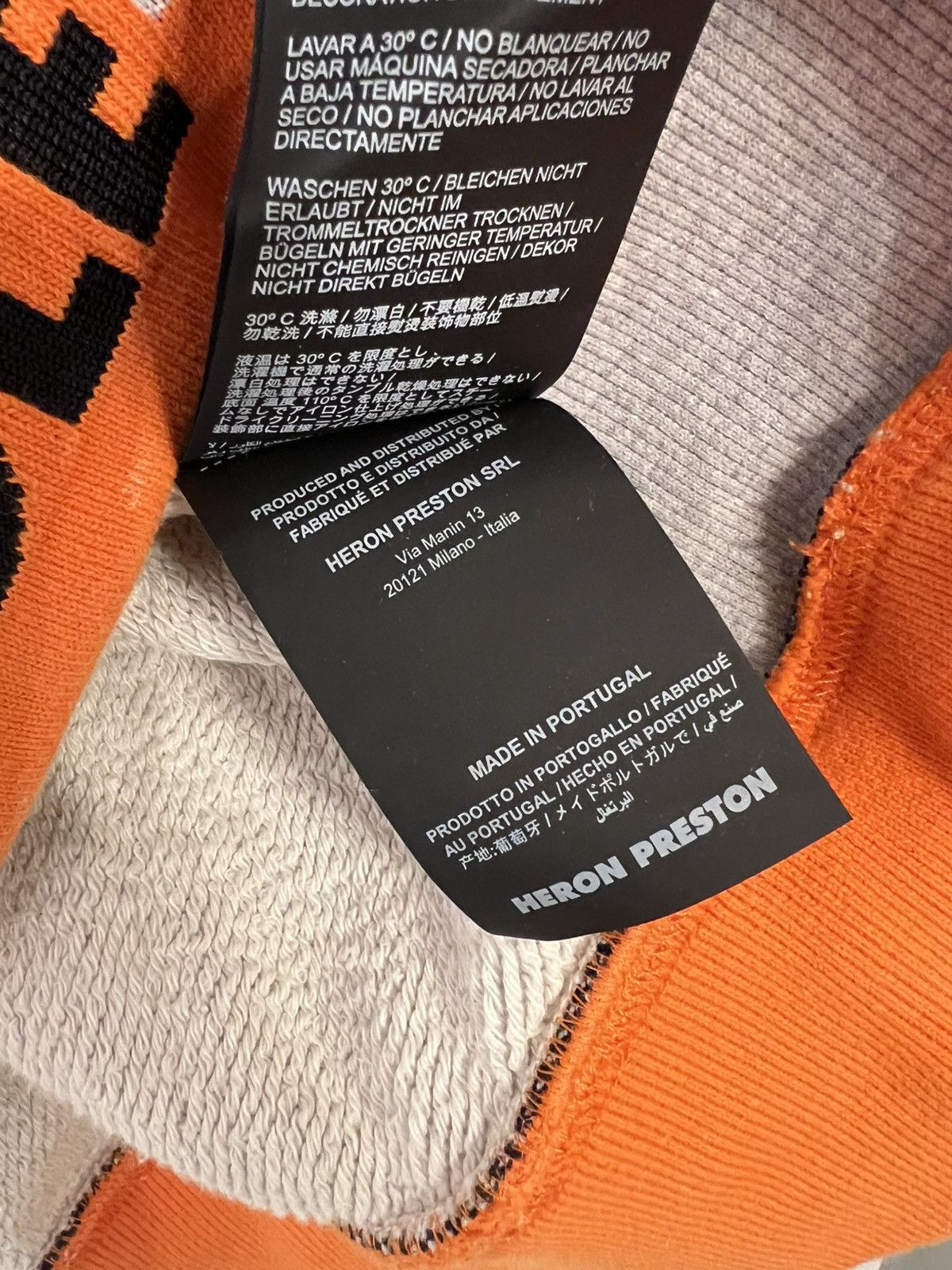 Heron Preston Heron Preston Packing Tape Hoodie Size US M / EU 48-50 / 2 - 8 Thumbnail