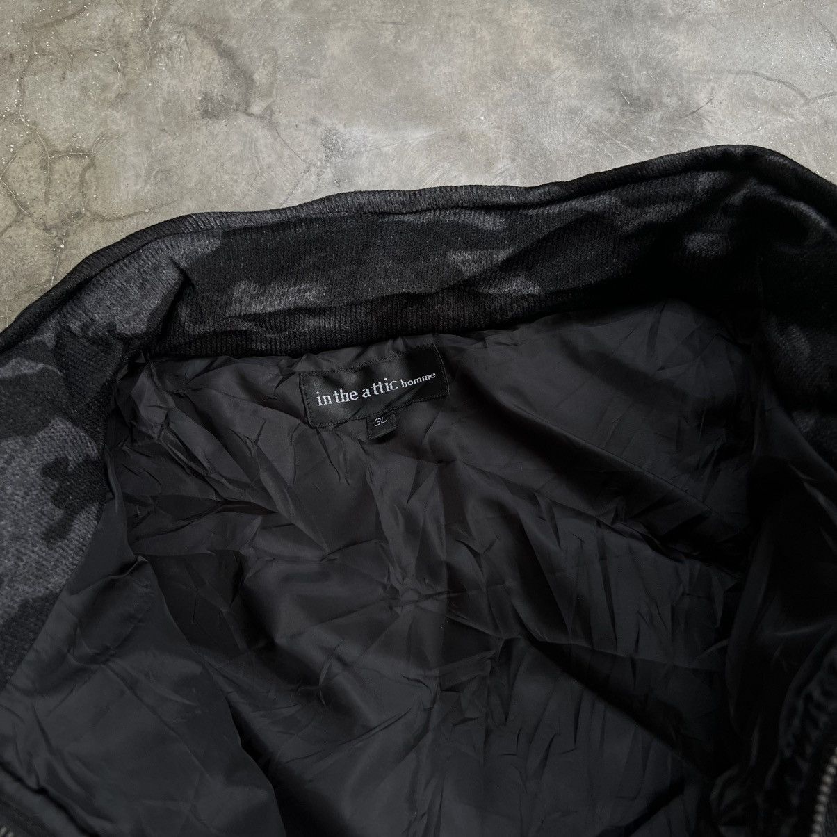In The Attic 2000s In The Attic Homme Padded Camo Zip Vest Jacket Size US XL / EU 56 / 4 - 6 Thumbnail