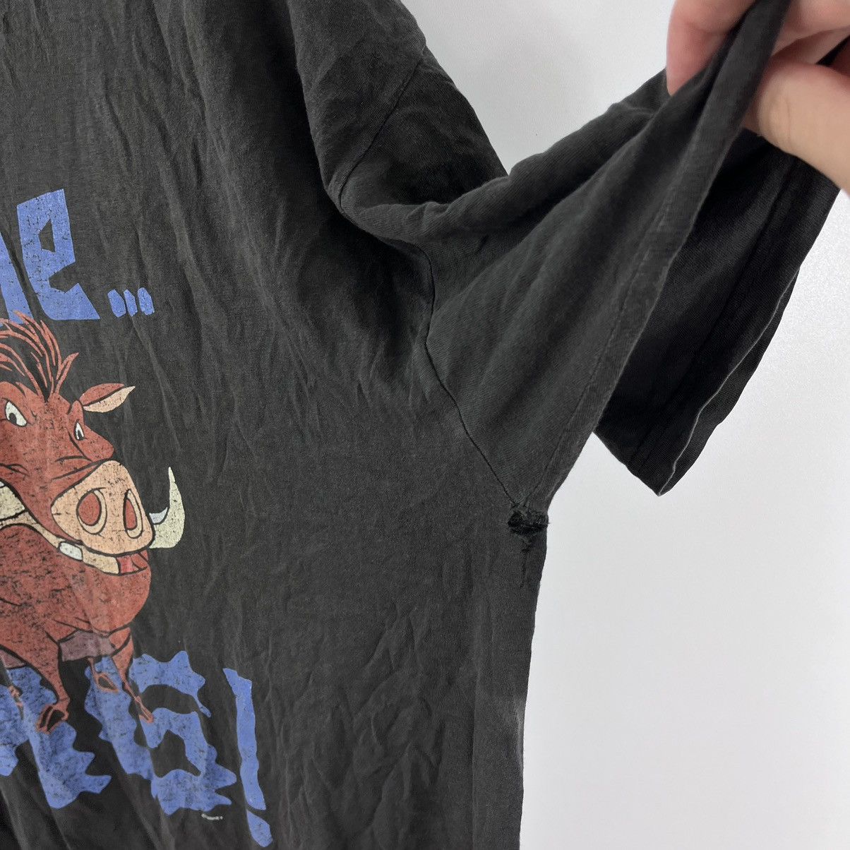 Vintage Vtg Call Me Mr Pig Big Logo T-Shirt Deadstock Gray Size XXL Size US XXL / EU 58 / 5 - 4 Thumbnail