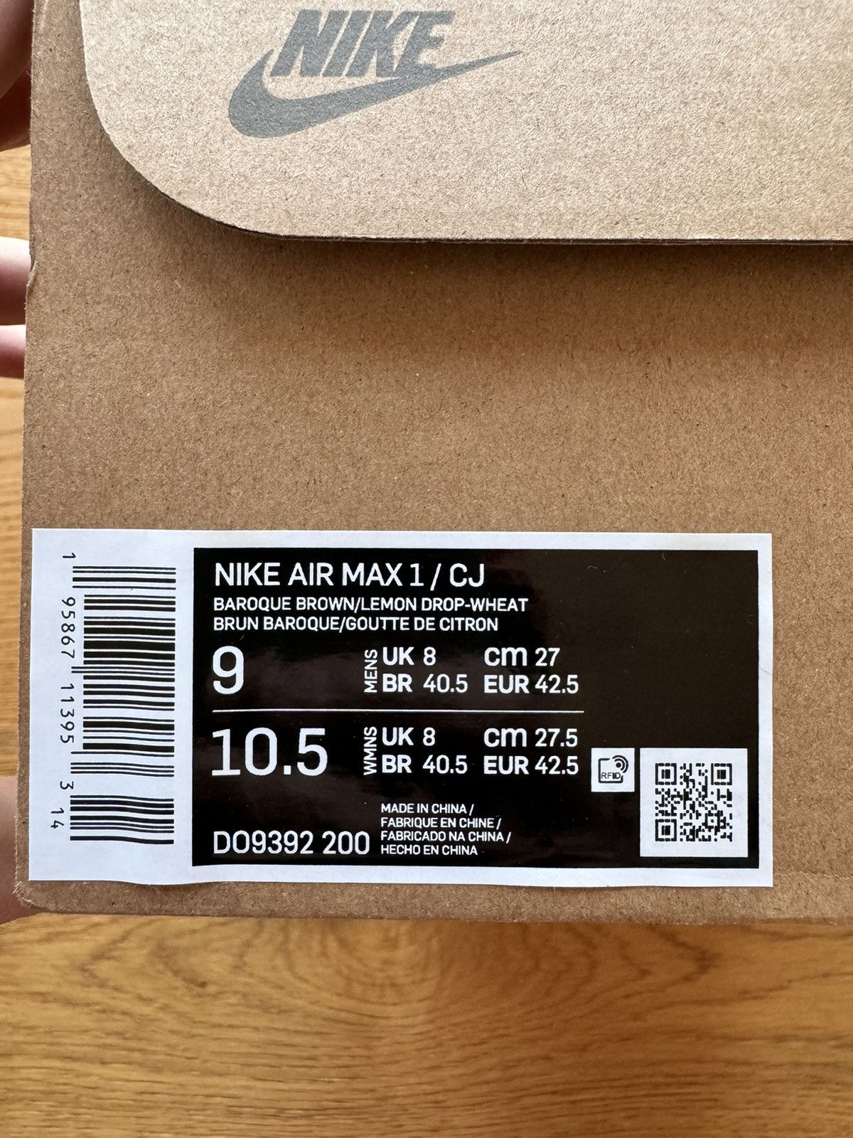 Nike × Travis Scott Travis Scott Nike AM1 | baroque brown | US9 Size US 9 / EU 42 - 9 Thumbnail