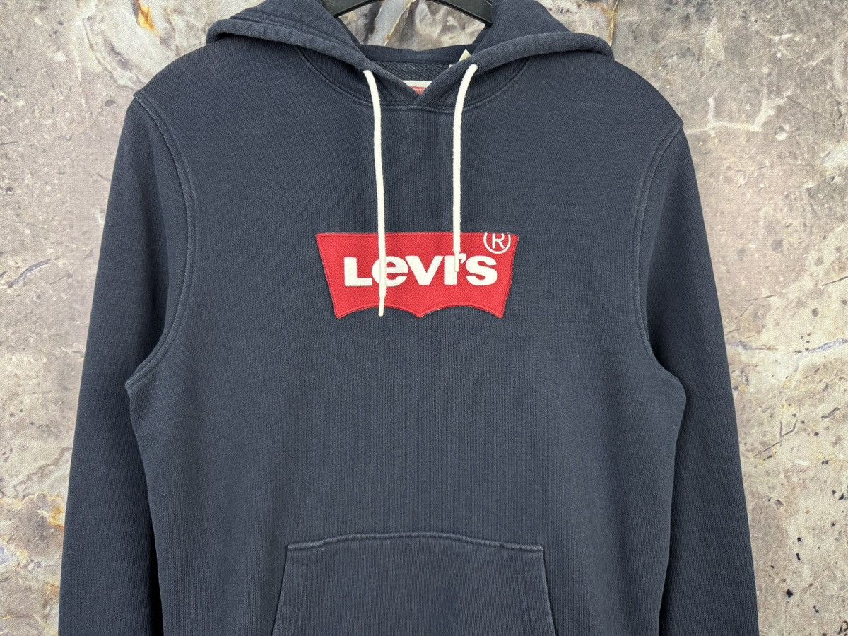 Levi's Levi’s Batwing Logo Hoodie Navy Pullover Sweatshirt Size S Size US S / EU 44-46 / 1 - 3 Thumbnail