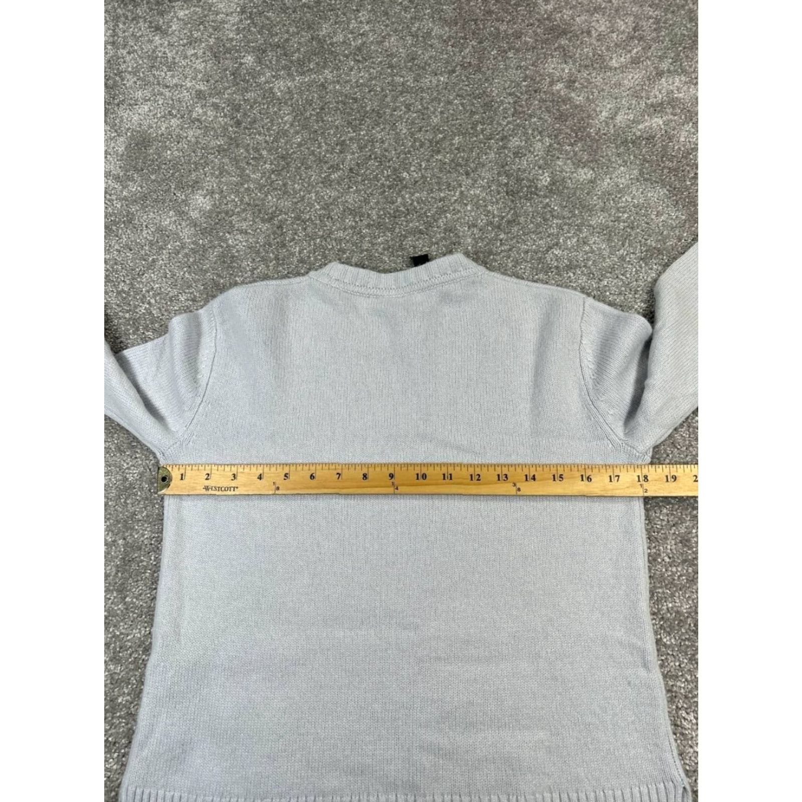 Theory Theory Sweater Womens Medium Blue Cashmere Knit Pullover Size M / US 6-8 / IT 42-44 - 5 Thumbnail