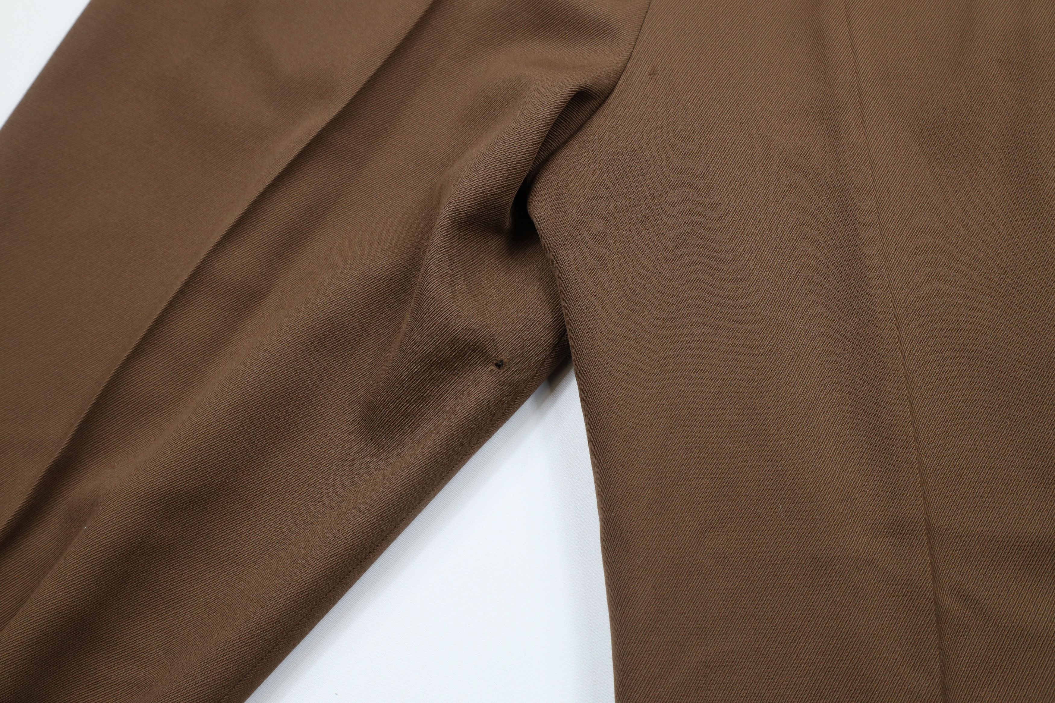 Paul Smith × Vintage Vintage 90s Paul Smith Bergdorf Goodman Wool Pants Brown Size US 36 / EU 52 - 15 Thumbnail