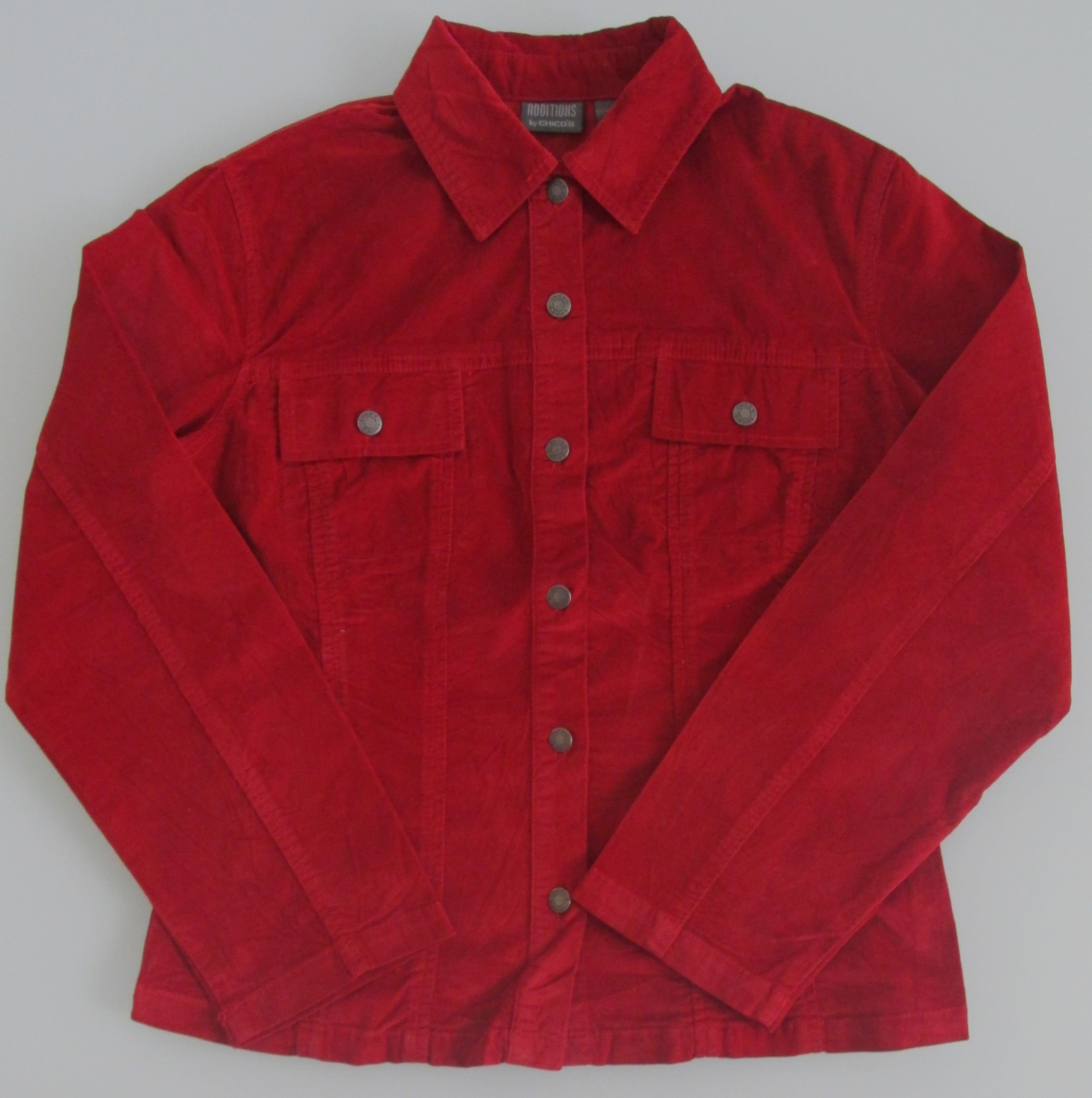 Chicos Chico's Women's Corduroy Shirt Size Small Size S / US 4 / IT 40 - 1 Thumbnail