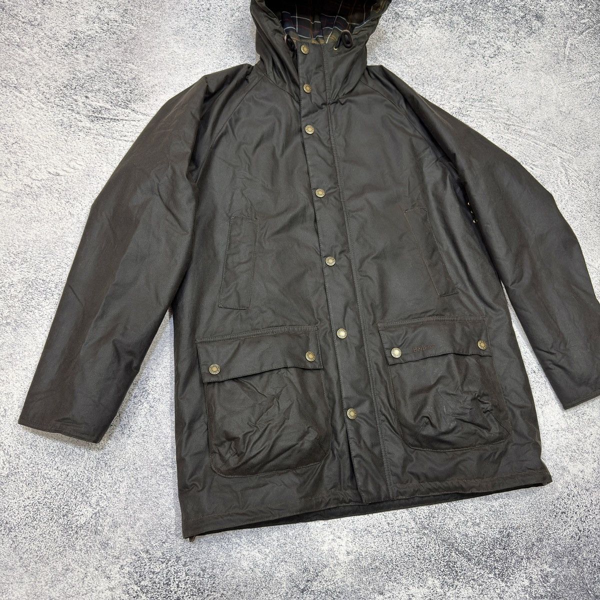 Barbour Barbour Bedale Wax Parka Jacket L size Size US L / EU 52-54 / 3 - 2 Thumbnail