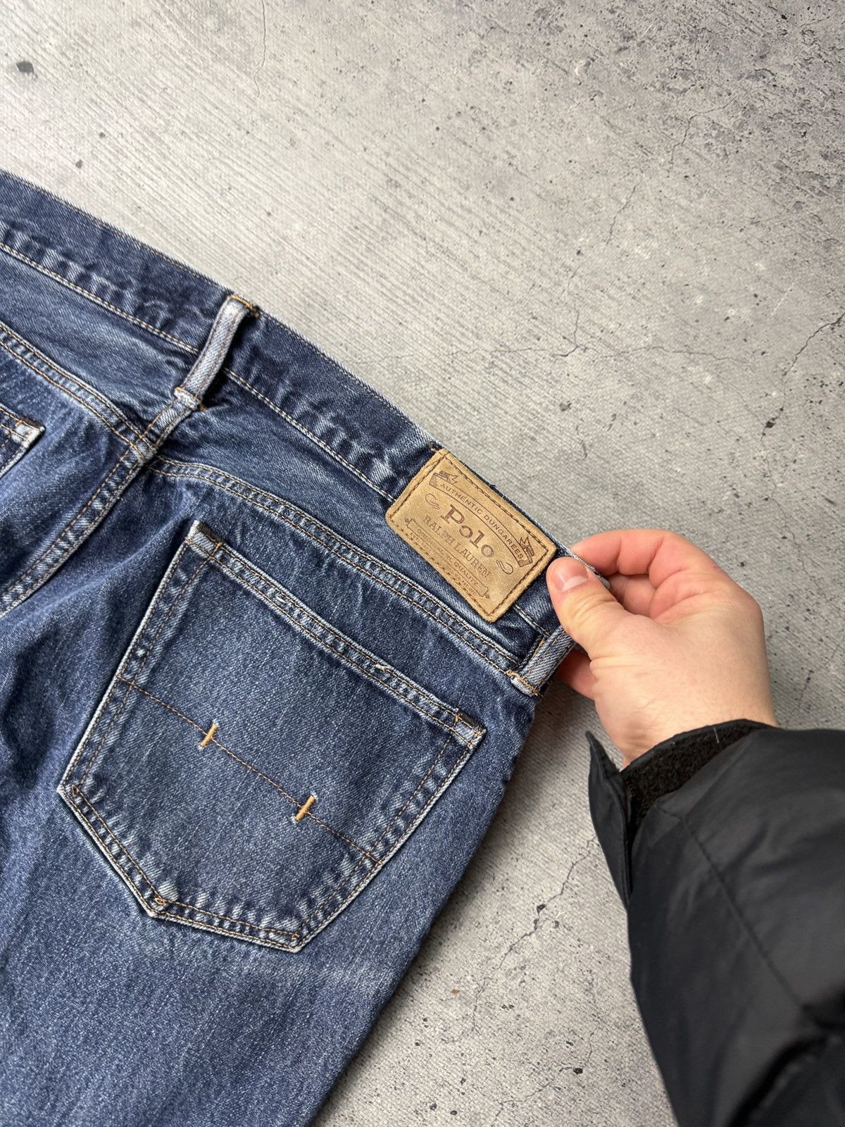 Polo Ralph Lauren Polo Ralph Lauren Jeans Men34x32 Blue Denim Varick Patchwork Size US M / EU 48-50 / 2 - 5 Thumbnail