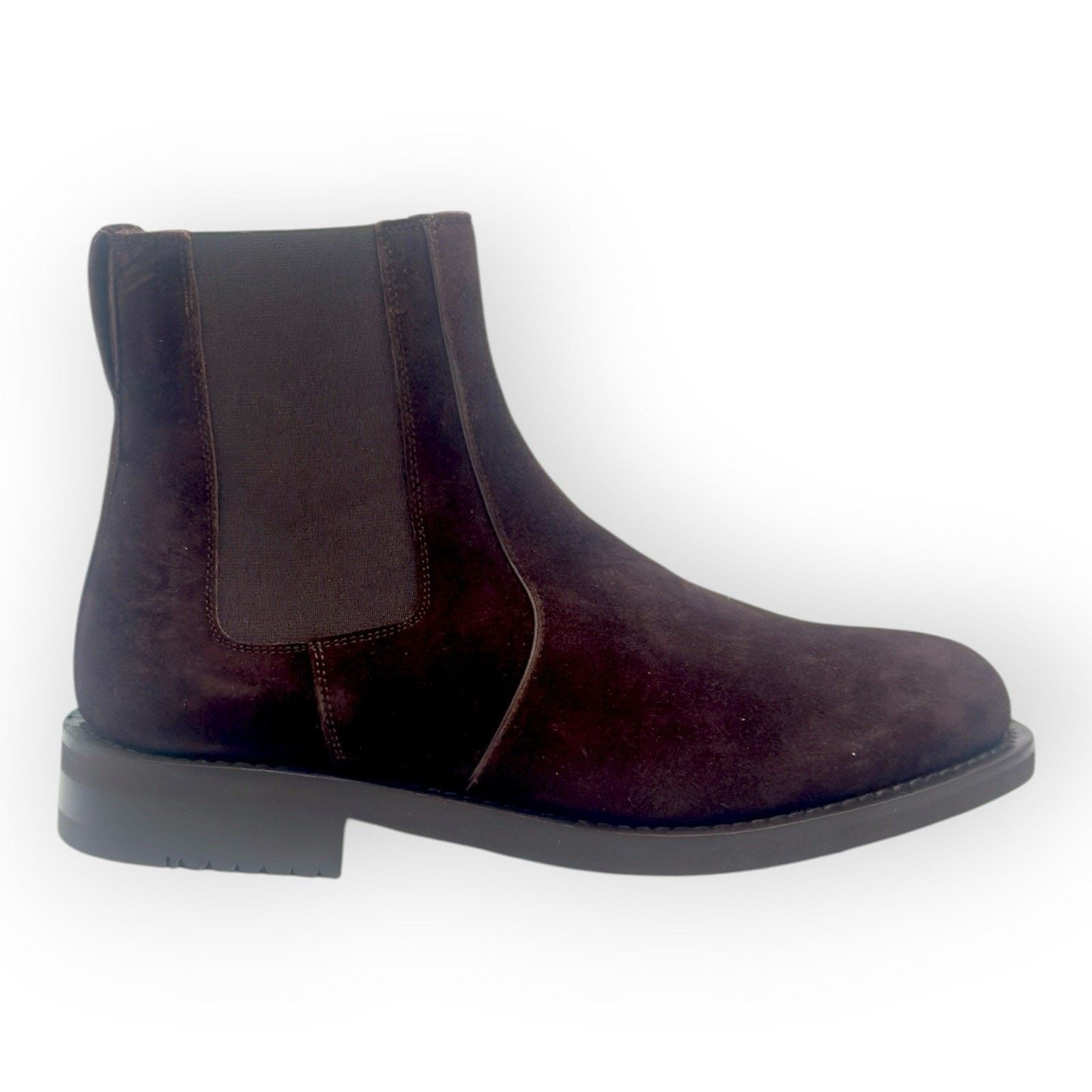 Salvatore Ferragamo Brown Suede Chelsea Boots Size 8.5 / 7.5UK EEE New Size US 8.5 / EU 41-42 - 1 Thumbnail