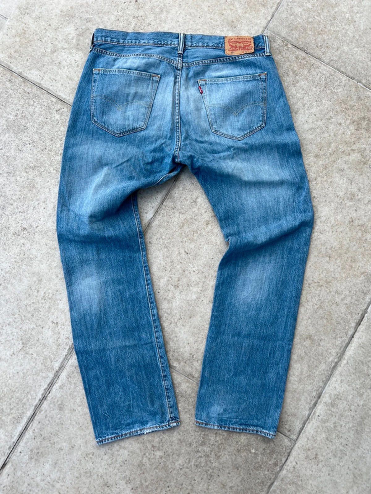 Levi's Levi’s 501 Medium Blue Denim Size US 36 / EU 52 - 6 Thumbnail