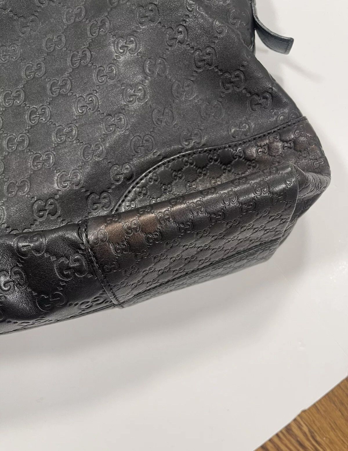Gucci Women’s Gucci Monogram Bag All Over Gucci Print Leather Size ONE SIZE - 5 Thumbnail