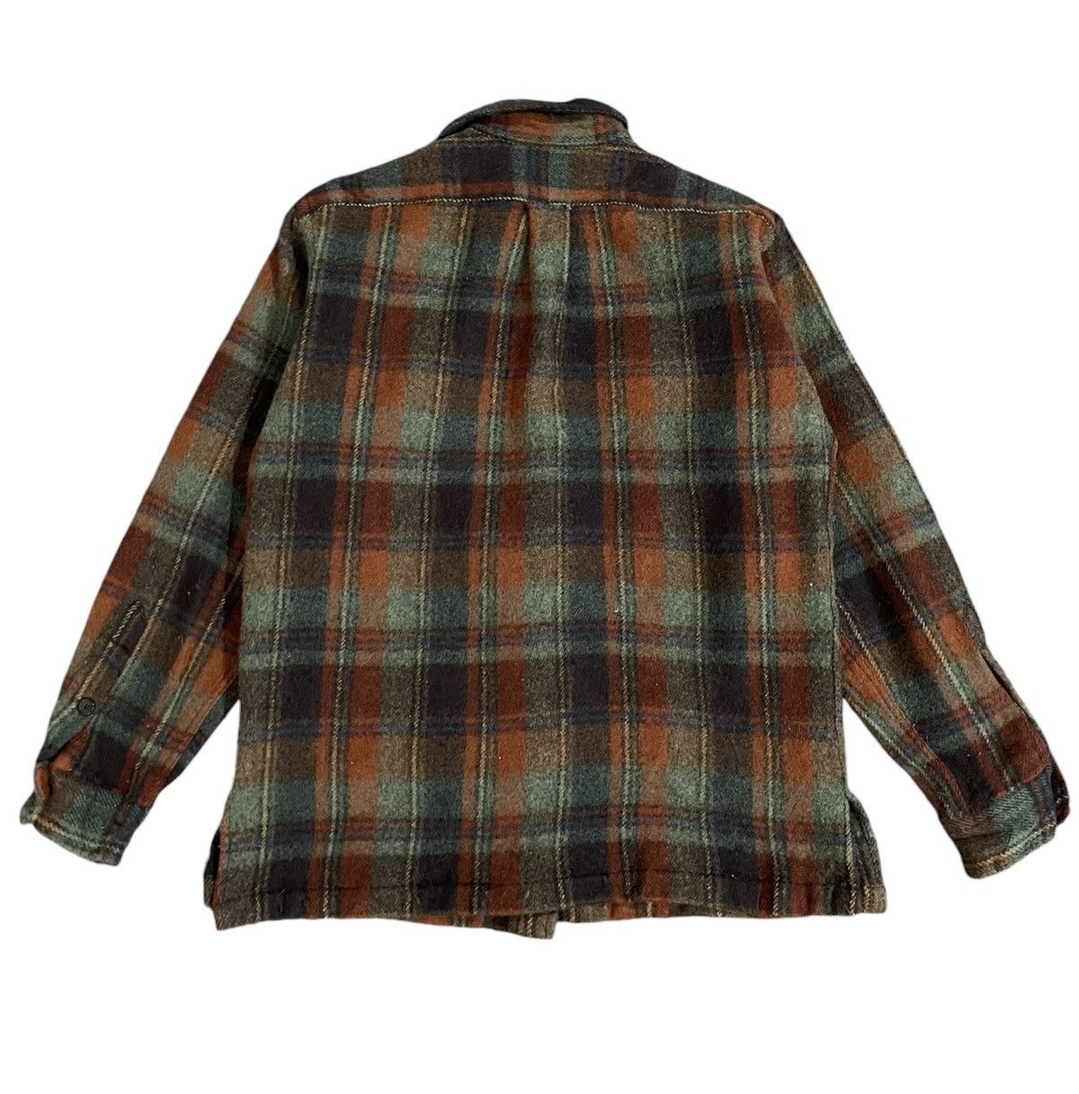 Polo Ralph Lauren Vintage Polo Ralph Lauren Whitman Wool Plaid Shirt Size US M / EU 48-50 / 2 - 2 Thumbnail