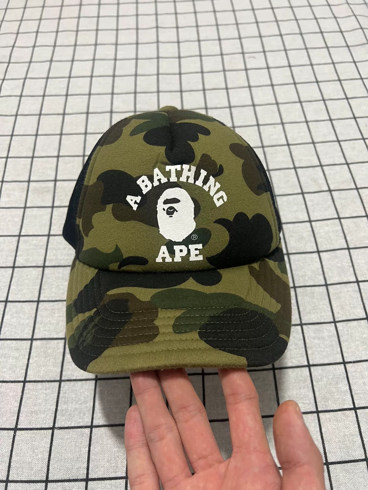 Bape Bape Tiger Camo Green Hat one size Men Size ONE SIZE - 1 Thumbnail