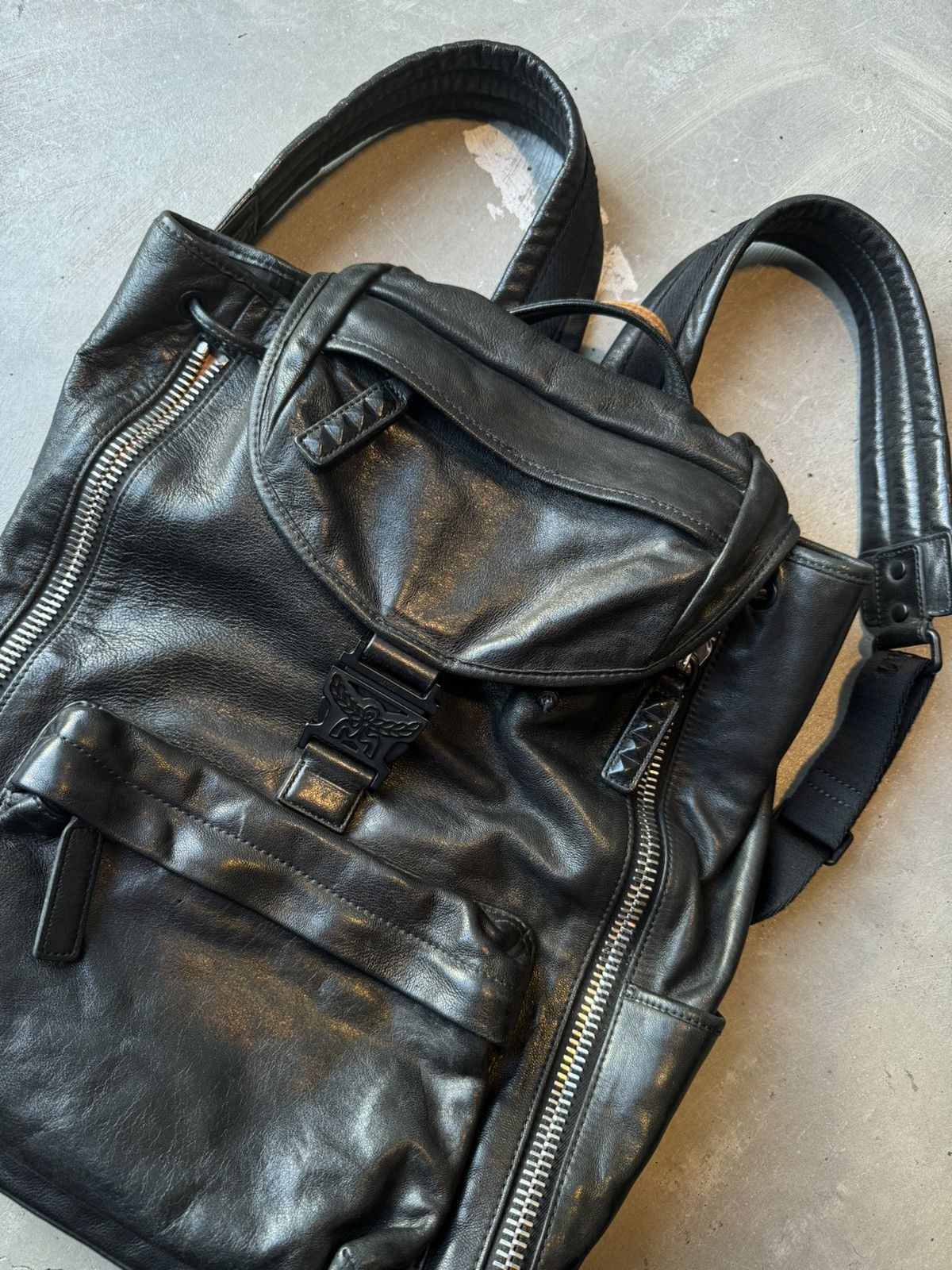 MCM MCM Killian Backpack In Lambskin Leather Size ONE SIZE - 5 Thumbnail