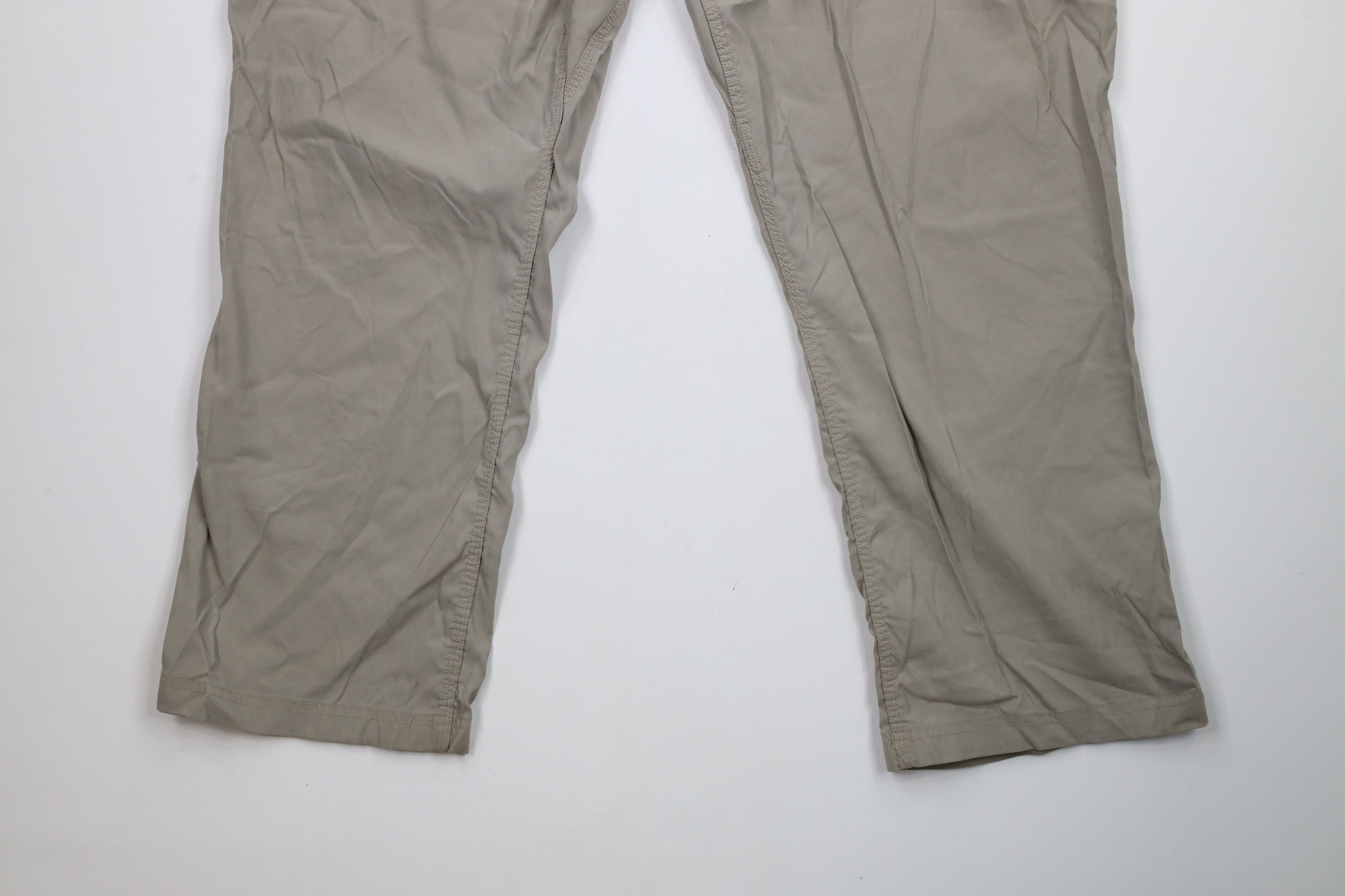 Duluth Trading Company × Vintage Duluth Trading Co Fit Dry On the Fly Wide Leg Pants Beige Size US 42 / EU 58 - 4 Thumbnail