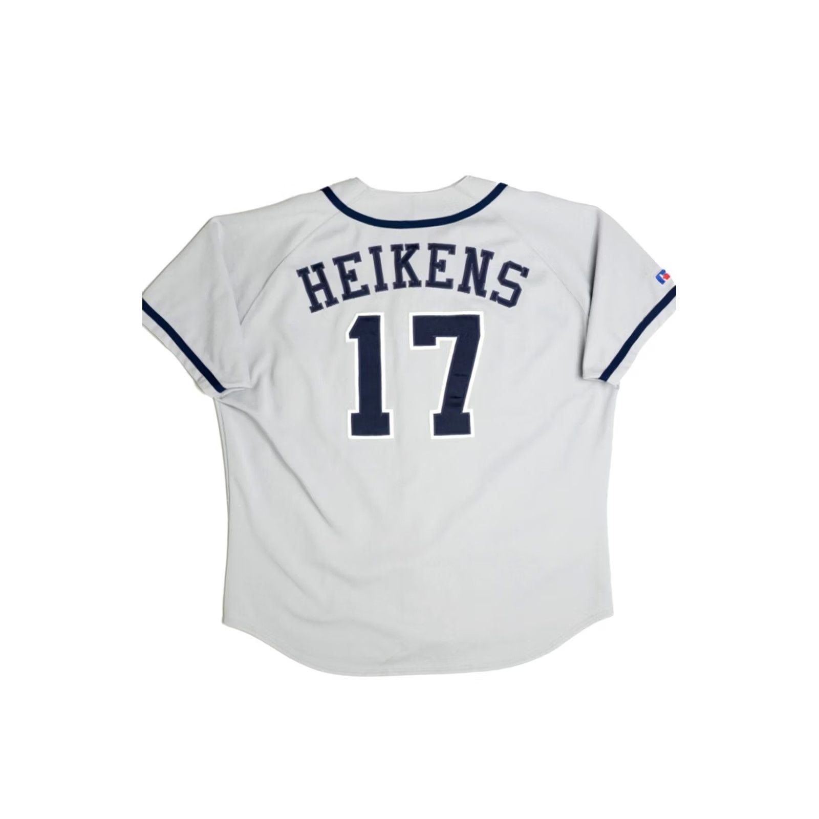 Russell Athletic VINTAGE Russell Athletic Gray XX-Large Baseball Jersey Fraternity Letters Shirt Unisex Adults XX-Large Gray Baseball Jersey Mens Womens Girls Boys Size US XXL / EU 58 / 5 - 3 Thumbnail
