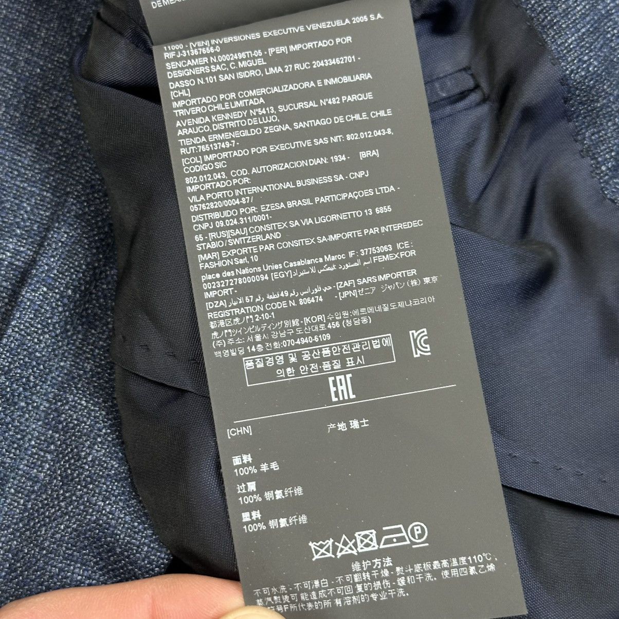 Ermenegildo Zegna Ermenegildo Zegna Blazer Limited Edition VHTF Rare Sophi Size 50R - 15 Thumbnail