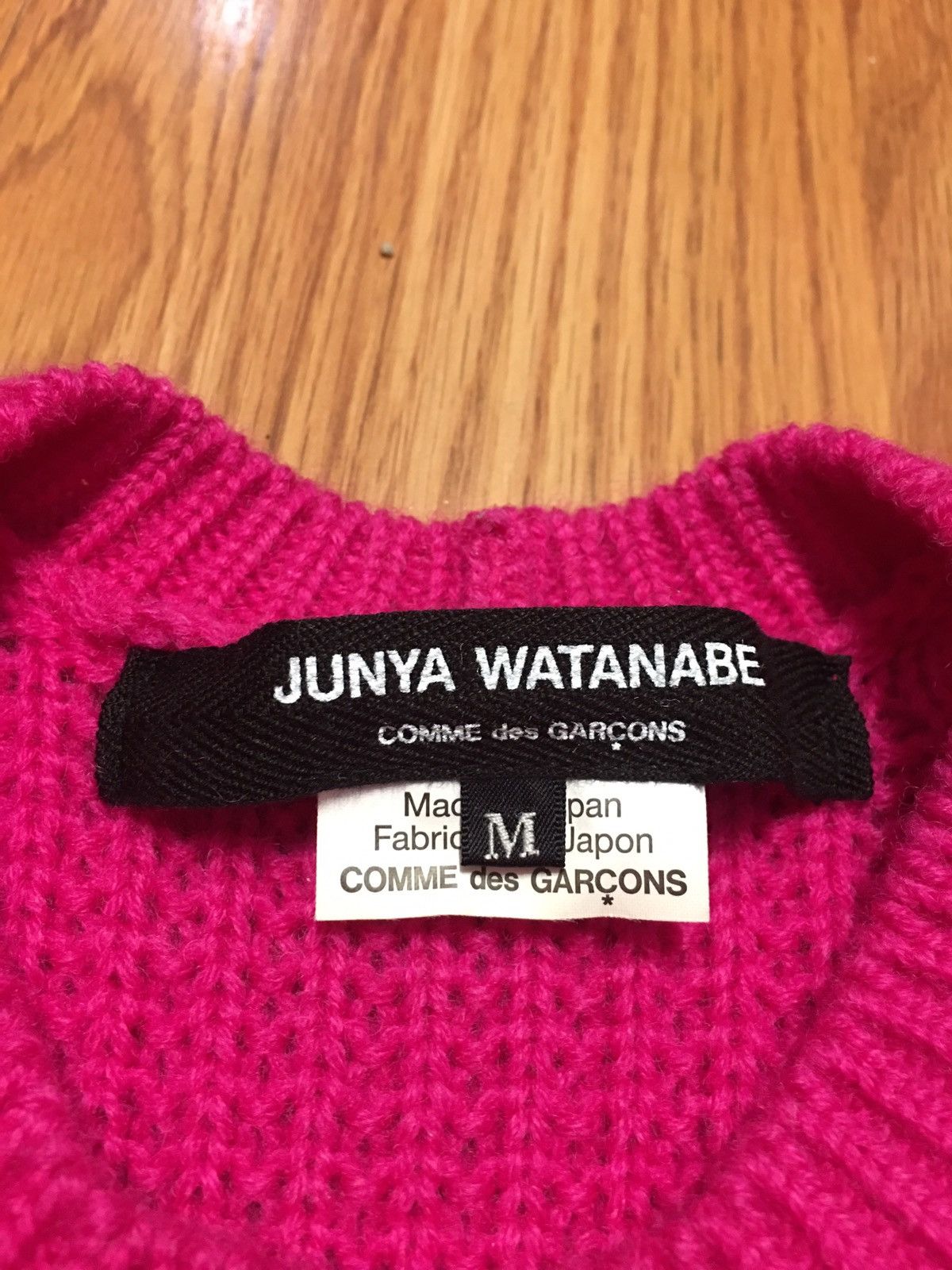 Comme des Garcons Junya Watanabe Comme des Garcons Japan Knit Wool Sweater M Size M / US 6-8 / IT 42-44 - 12 Thumbnail