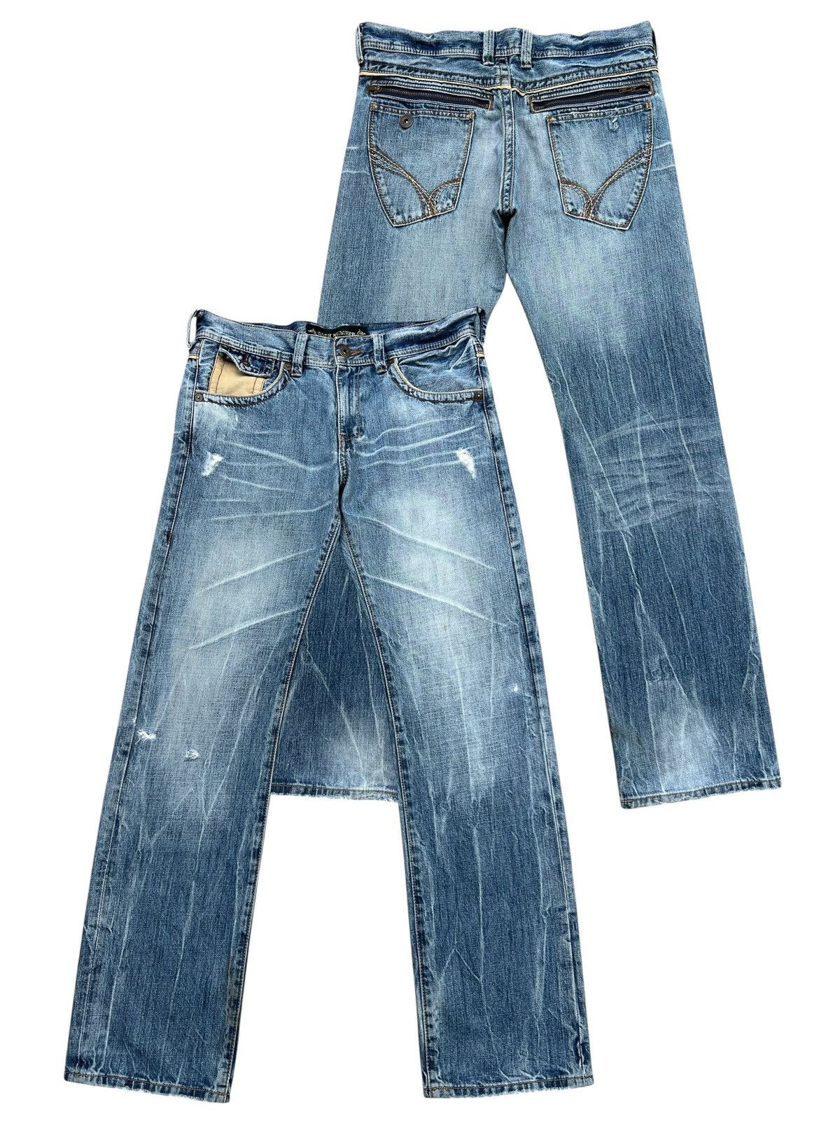 即完売品‼️　NO/FAITH STUDIO JAPANESE LOOSE FIT RAW DENIM JAPANESE ULTRA LOOSE FIT BLUE – NO/FAITH STUDIOS