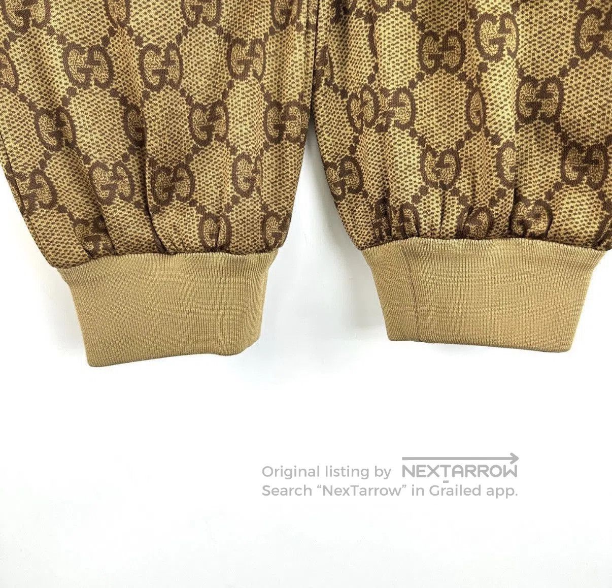 Gucci Beige Patterned Sweatpants Size 34. Size US 34 / EU 50 - 5 Thumbnail