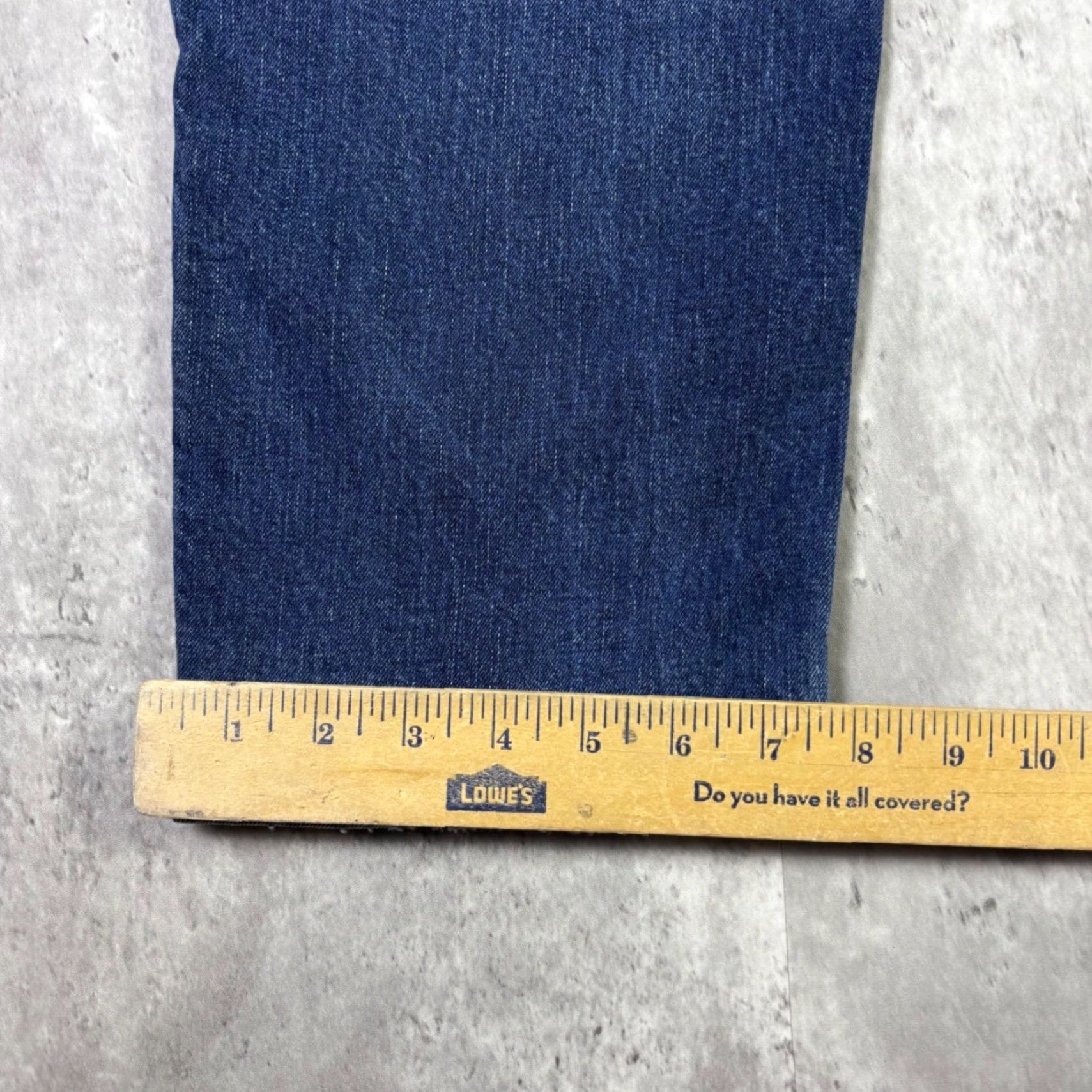 Levi's Levis Jeans 550 Relaxed Fit Mens 30x27 Blue Denim Medium Wash Vintage 90s Pants Straight Size US 30 / EU 46 - 4 Thumbnail