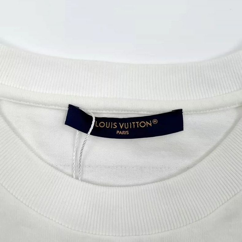 Louis Vuitton Louis Vuitton White Short Sleeve TShirt-2506 Size US M / EU 48-50 / 2 - 3 Thumbnail