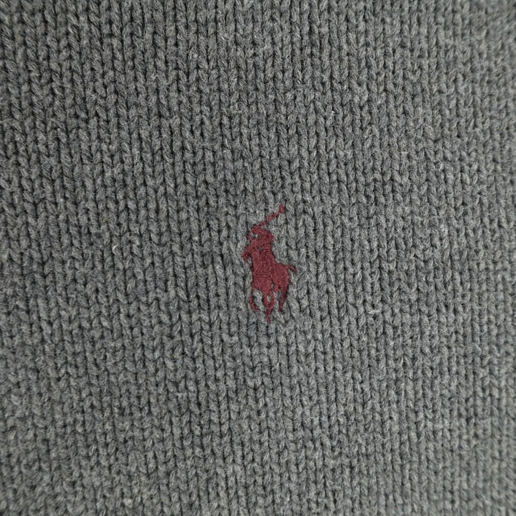 Polo Ralph Lauren VINTAGE Polo Ralph Lauren Sweater Vest 2XL Gray Red Pony Logo V-Neck 90s Mens Size US XXL / EU 58 / 5 - 3 Thumbnail