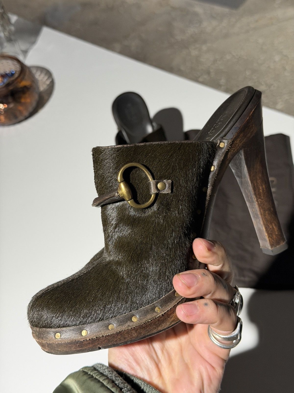 Gucci Gucci by Tom Ford mules 37,5 Size US 7.5 / IT 37.5 - 8 Thumbnail