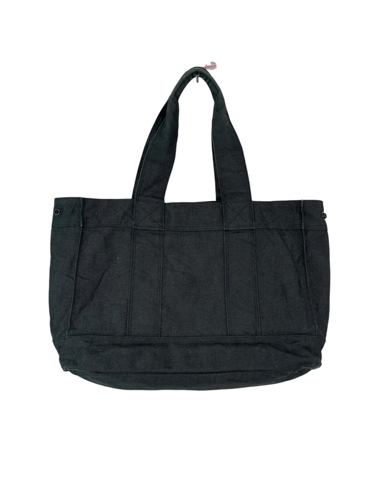 Porter PORTER Yoshida & Co japan black canvas cotton tote bag Size ONE SIZE - 4 Thumbnail