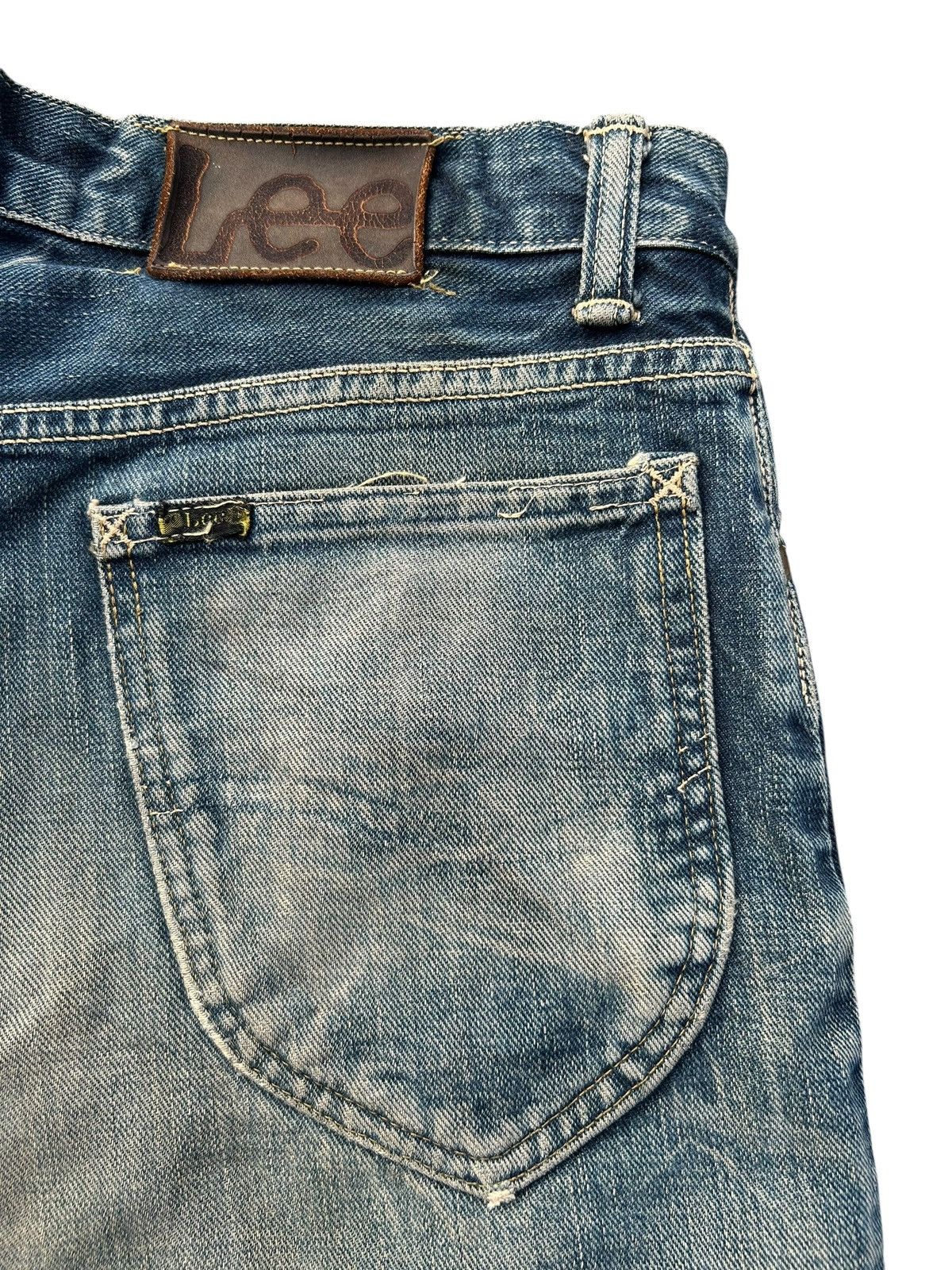 Kapital Vintage Lee Selvedge Japanese Brand Distressed Denim Jeans Size US 31 - 11 Thumbnail